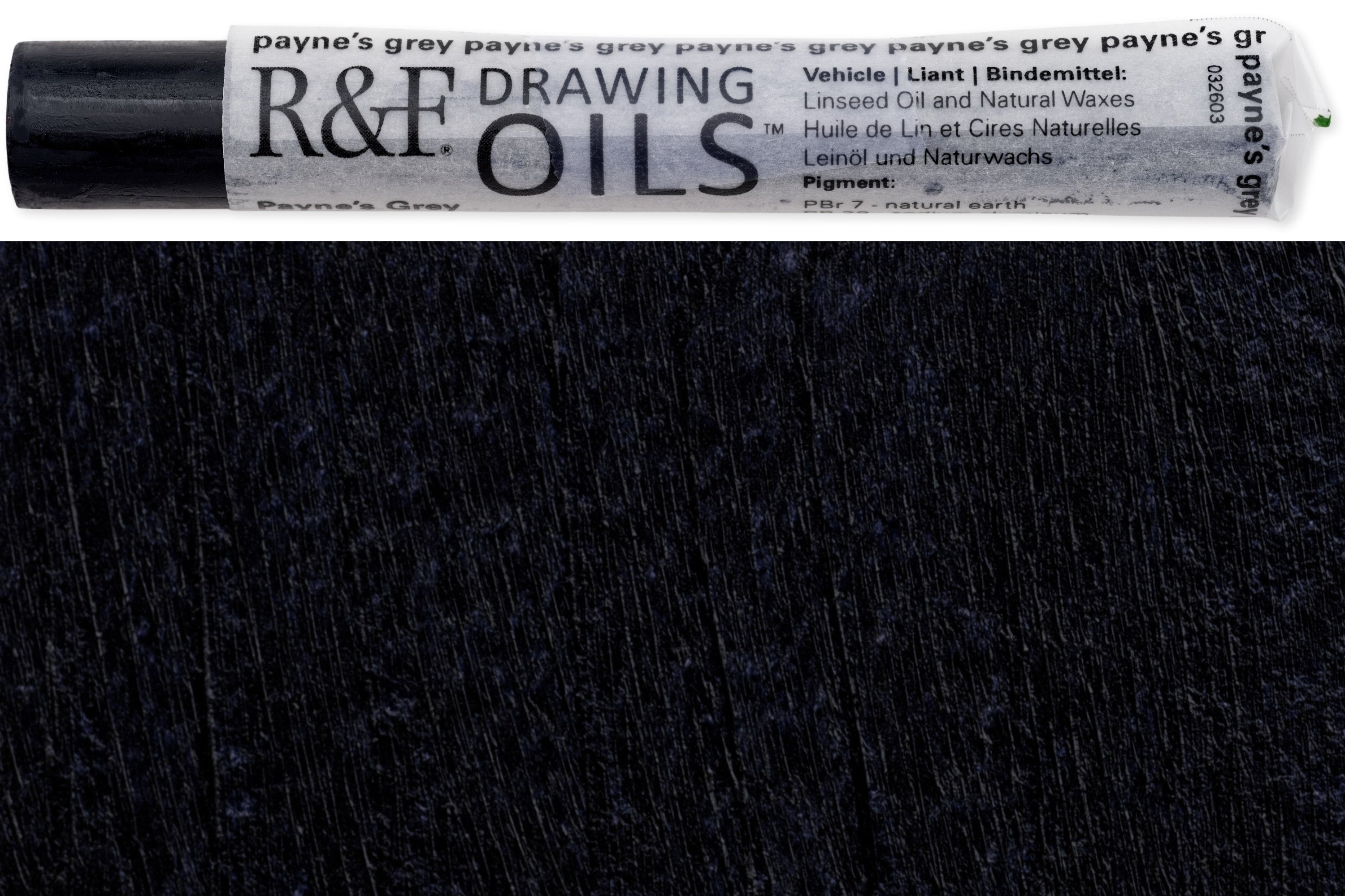 R&F Drawing Oils #3125, Payne's Grey