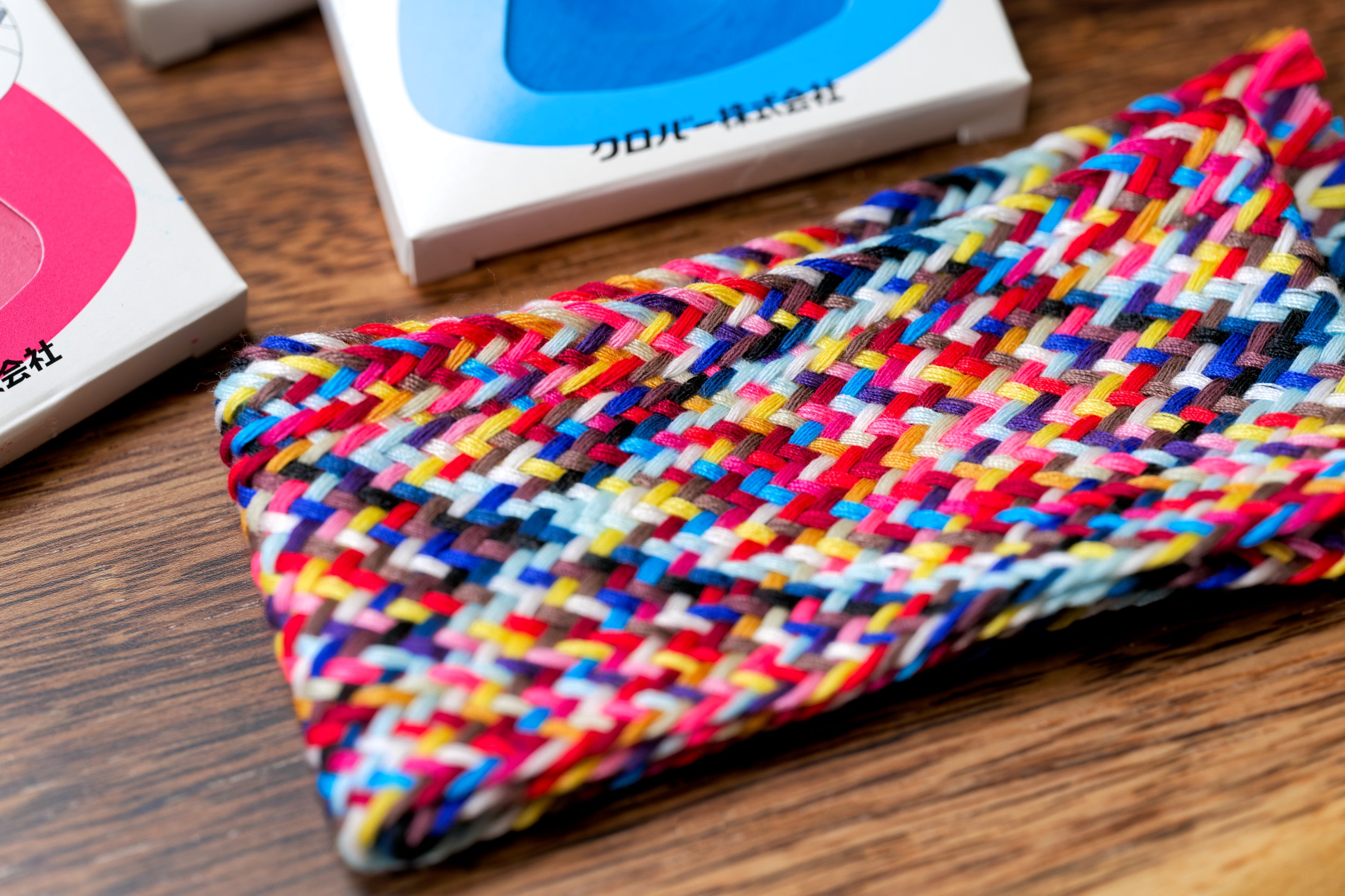 Sewing Thread Plait, Multicolored