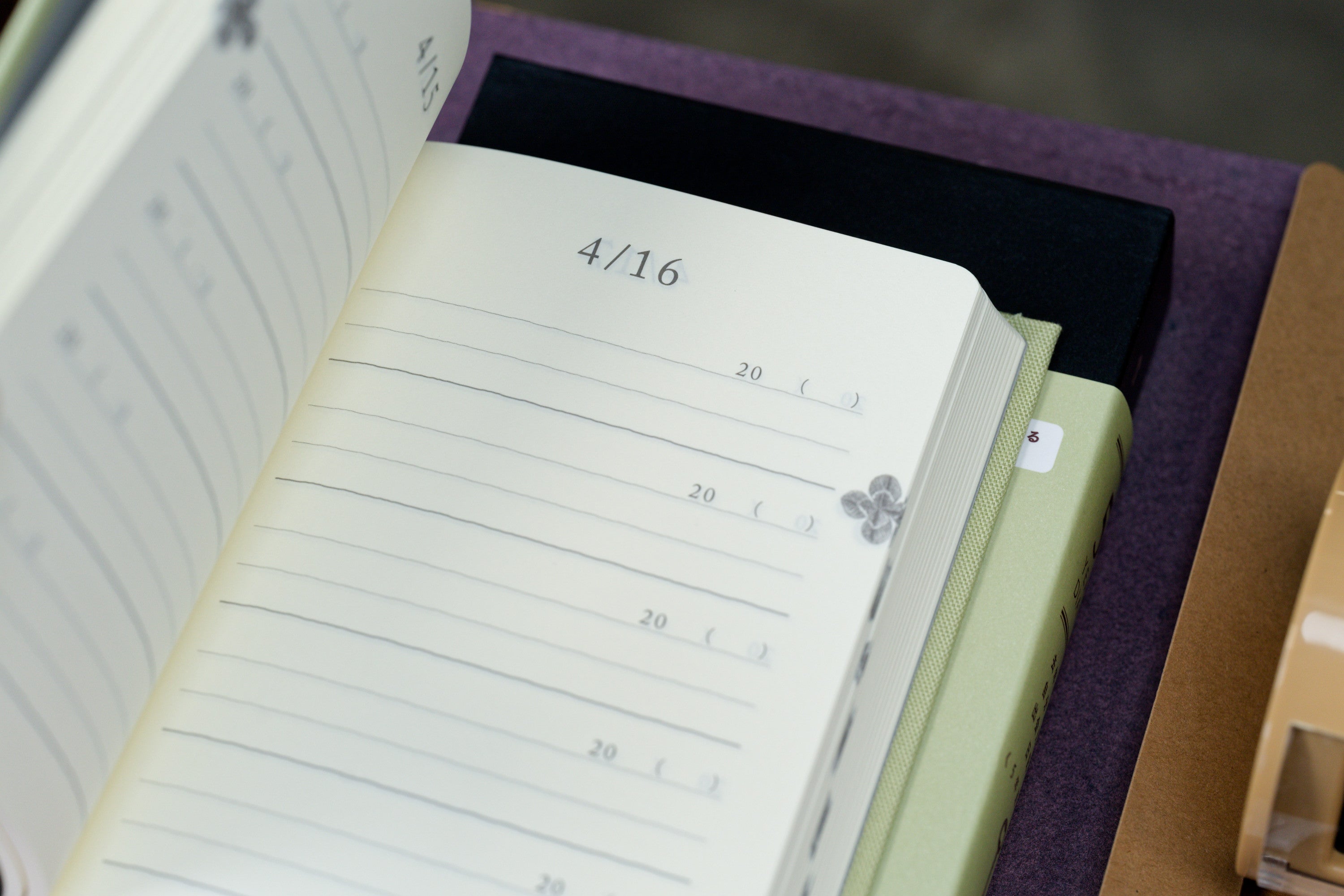 Five Year Diary, Compact, Mint Green