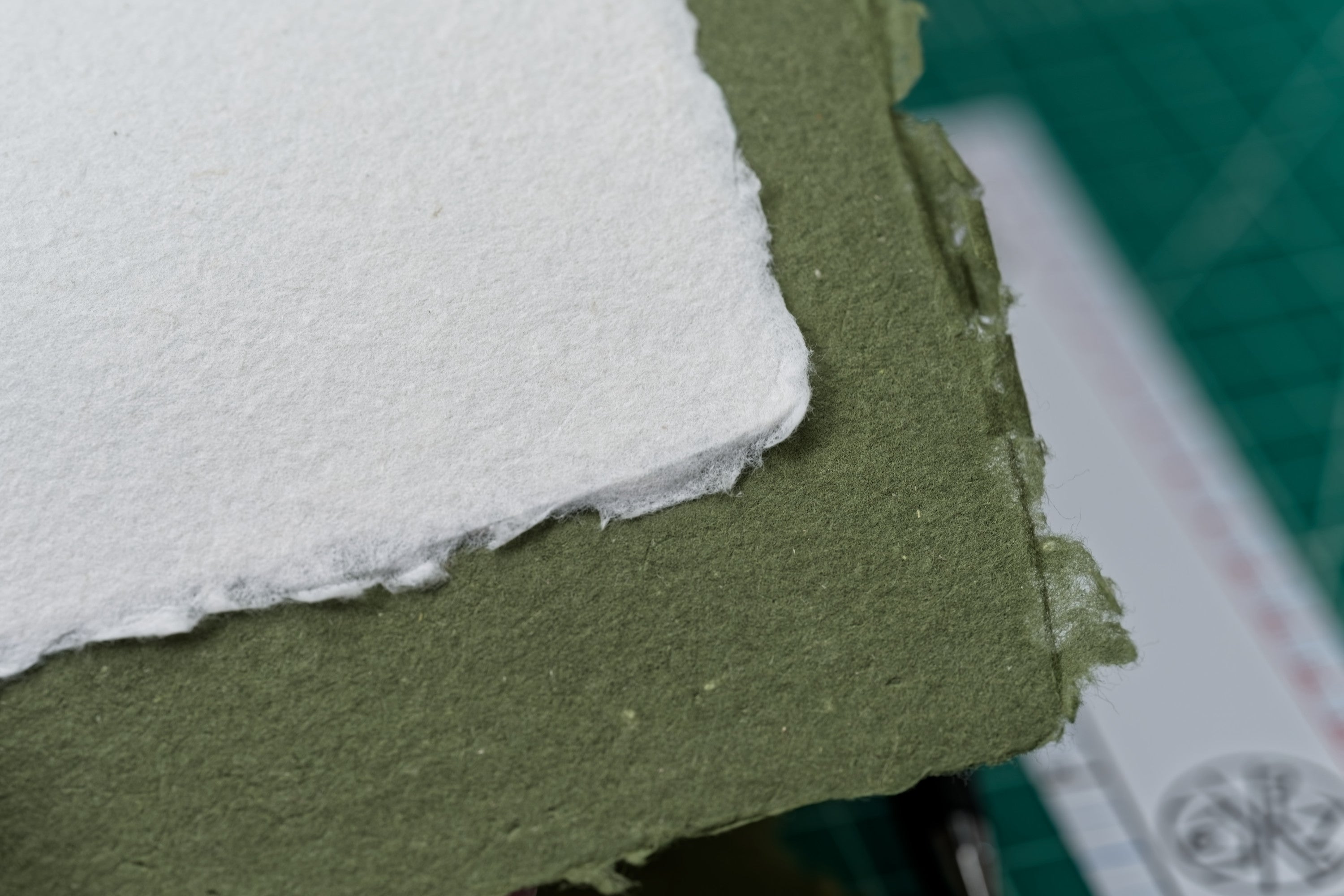 Handmade Abacá/Cotton Paper, 8" x 10" (Five Sheets)