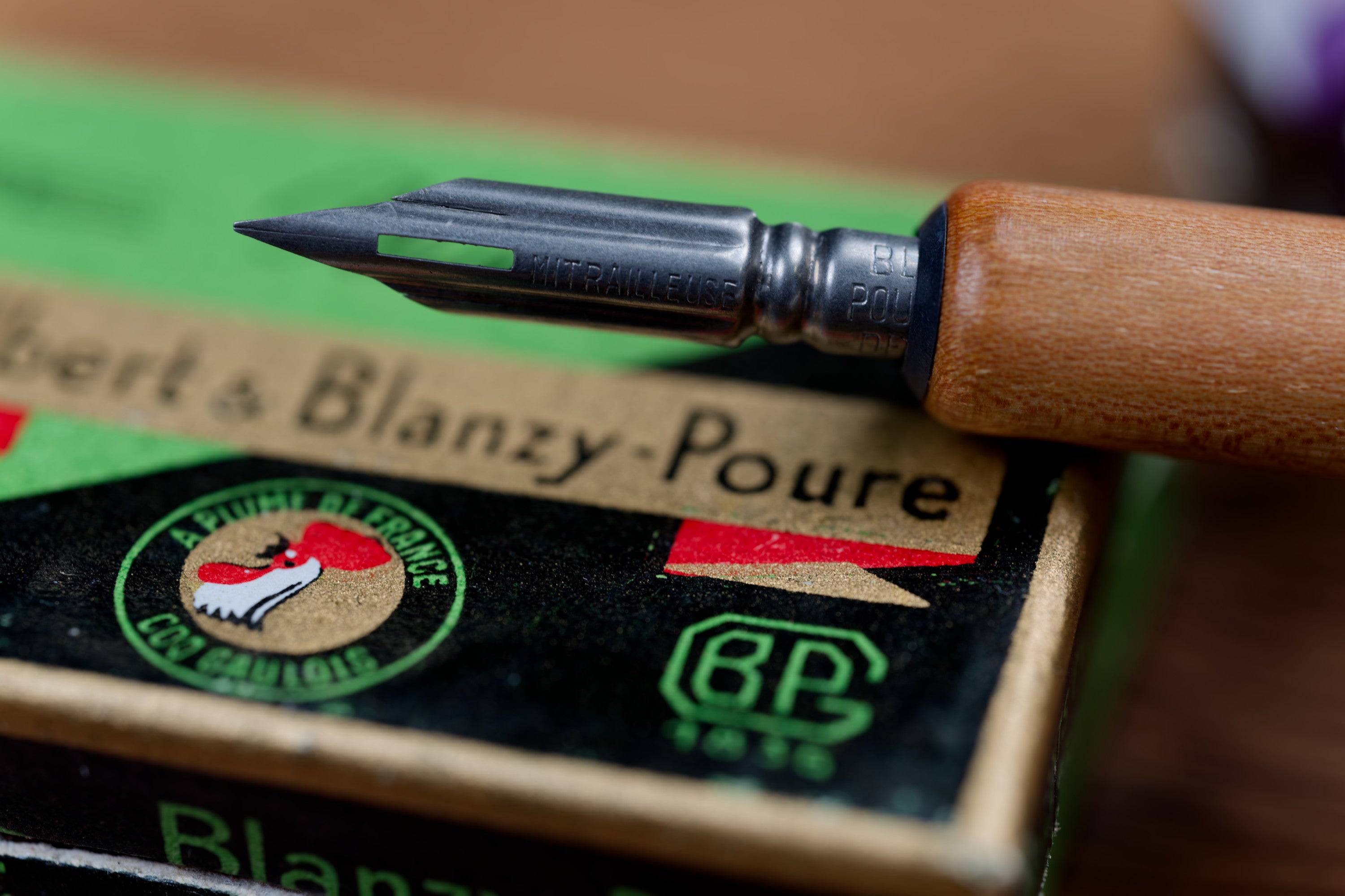 Gilbert & Blanzy-Poure #702 Mitrailleuse Pen Nib (Vintage)