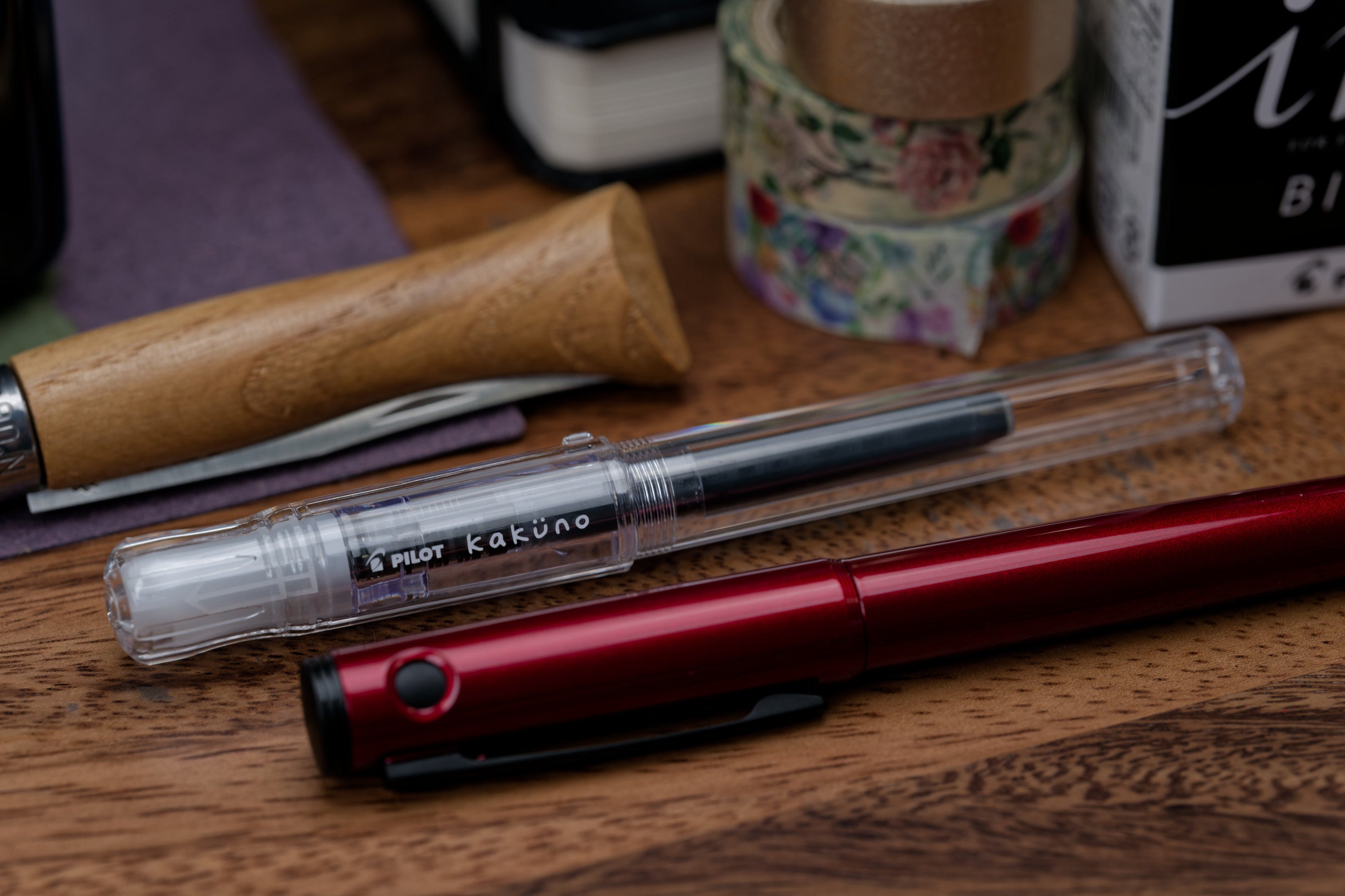 Pilot Kakuno Fountain Pen, Transparent