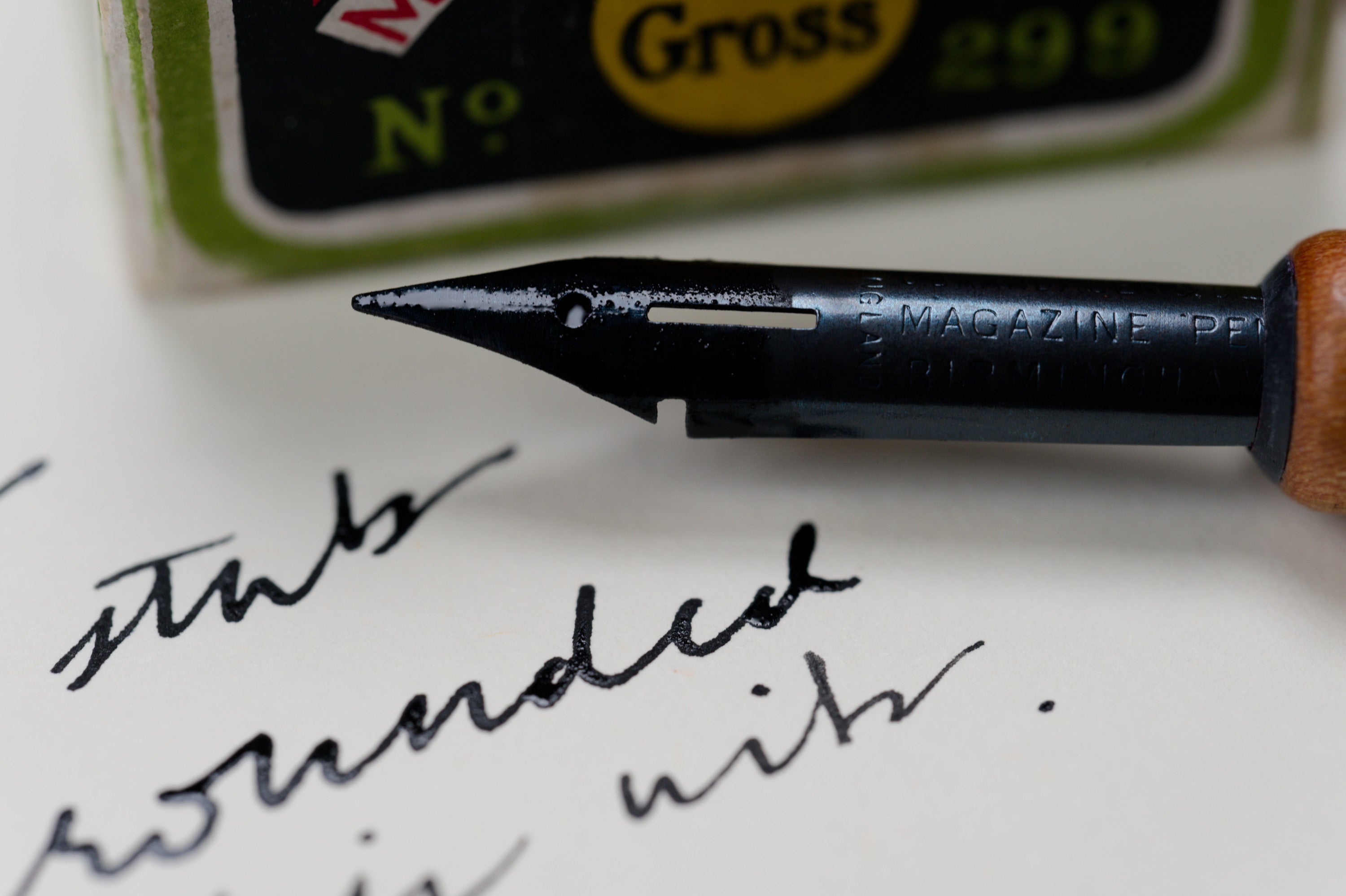 Brandauer #299 Magazine Pen Nib (Vintage)
