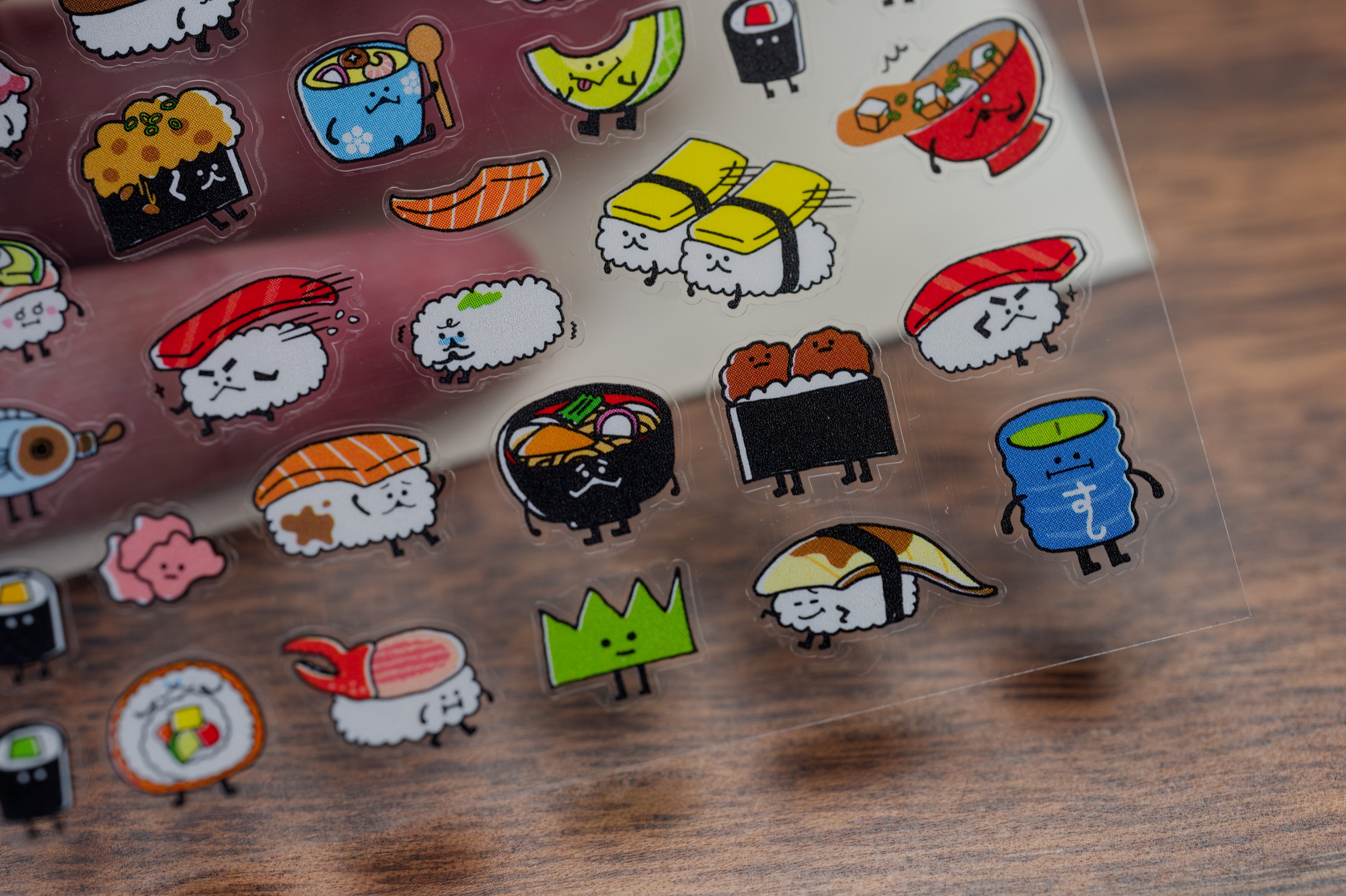 Sushi Town Sticker Sheet