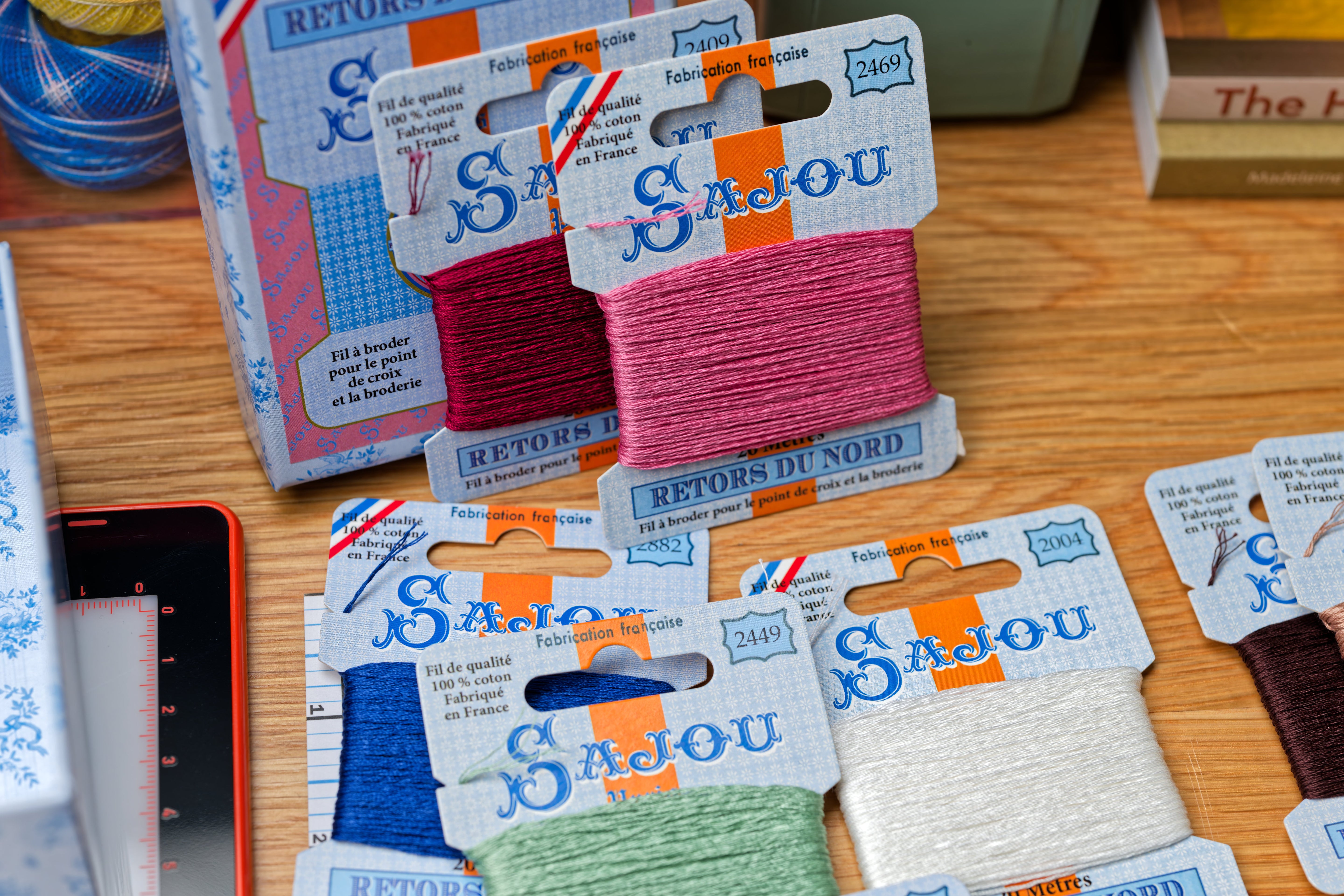 Retors du Nord Embroidery Floss, #2532 Straw