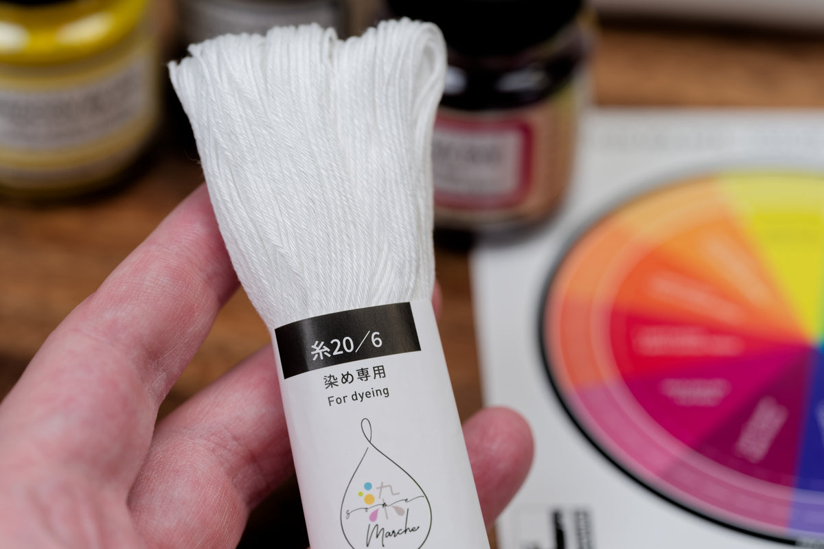 Prepared-for-Dyeing (PFD) Sashiko Thread