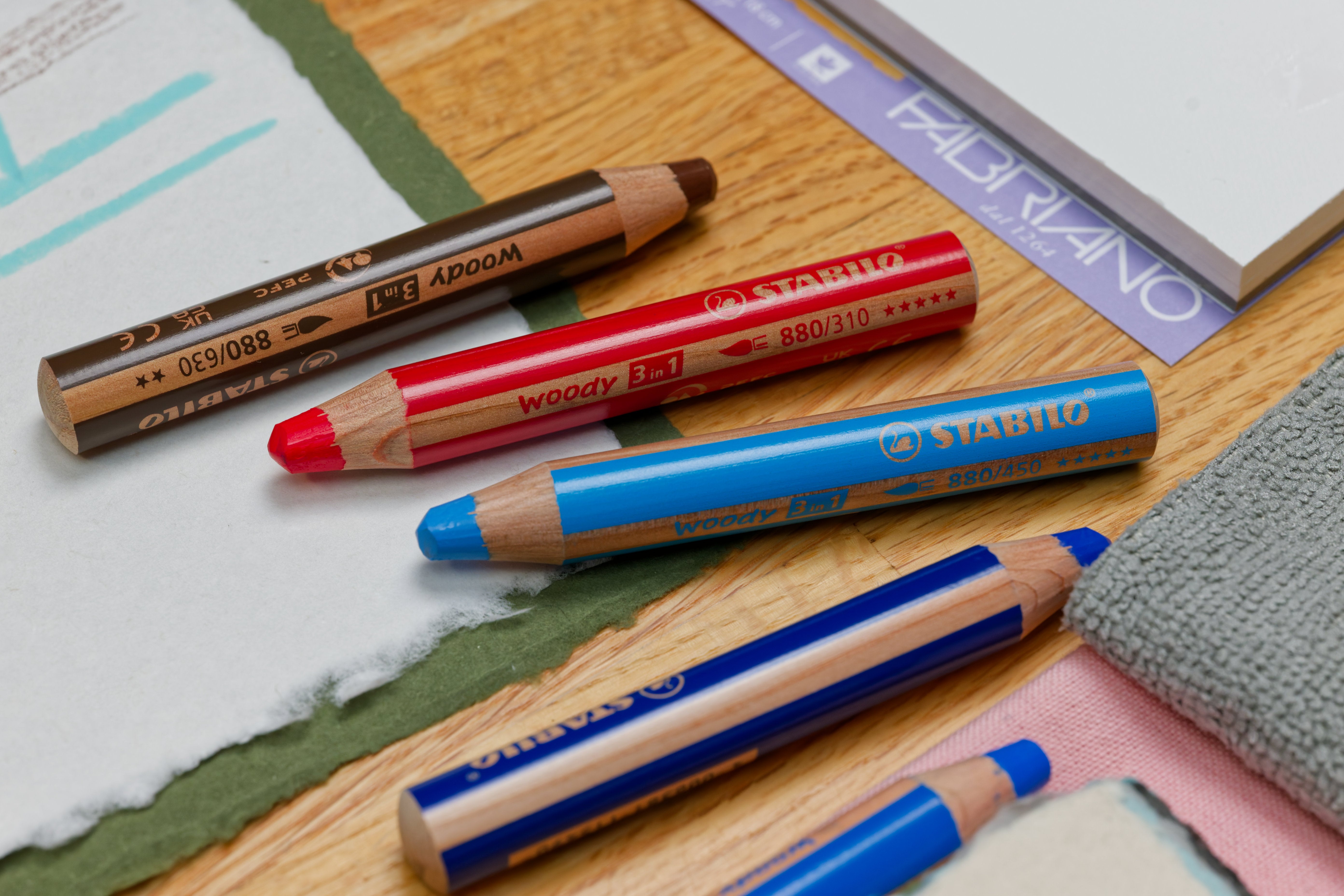 Woody 3-in-1 Pencil, #100 White
