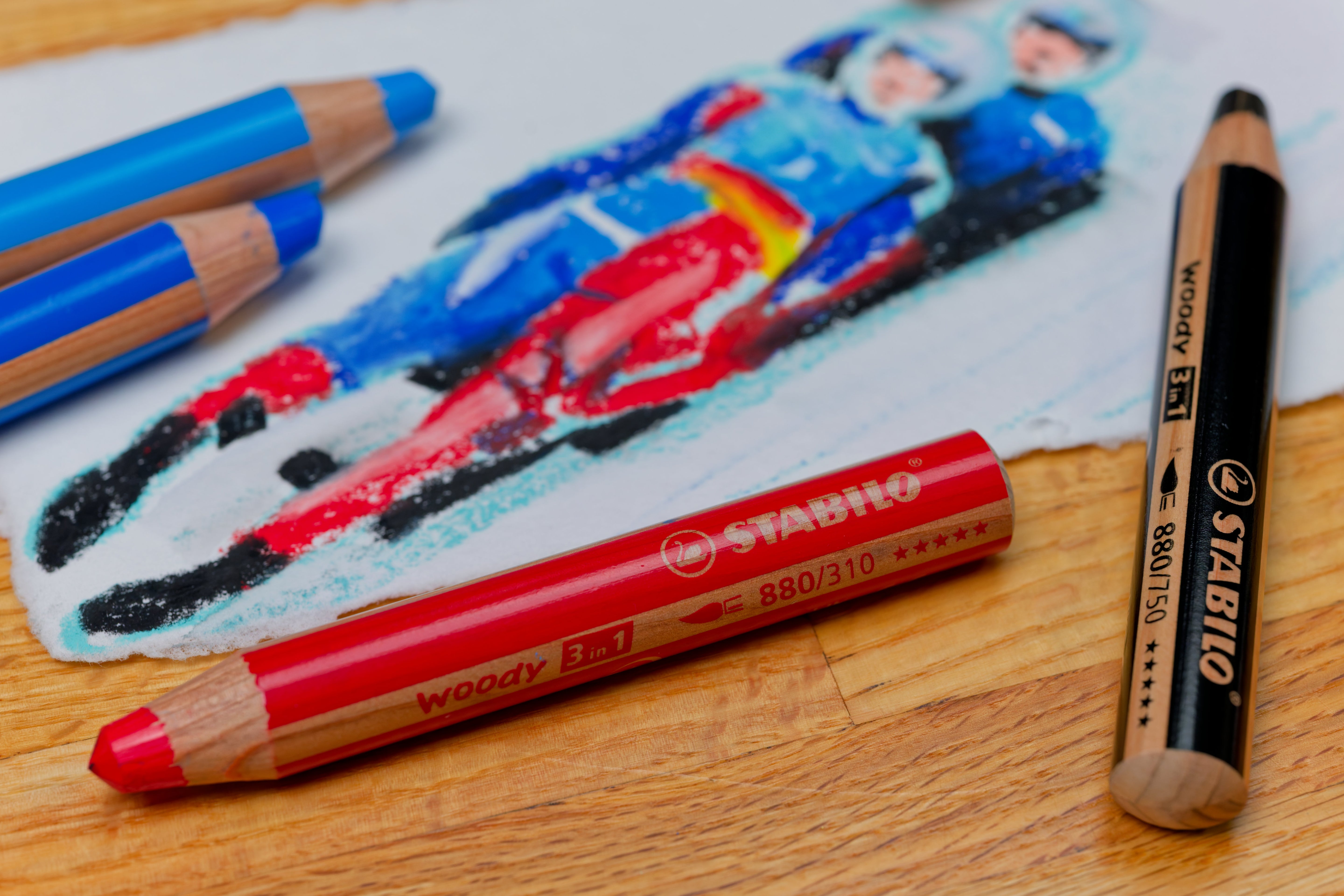 Woody 3-in-1 Pencil, #100 White
