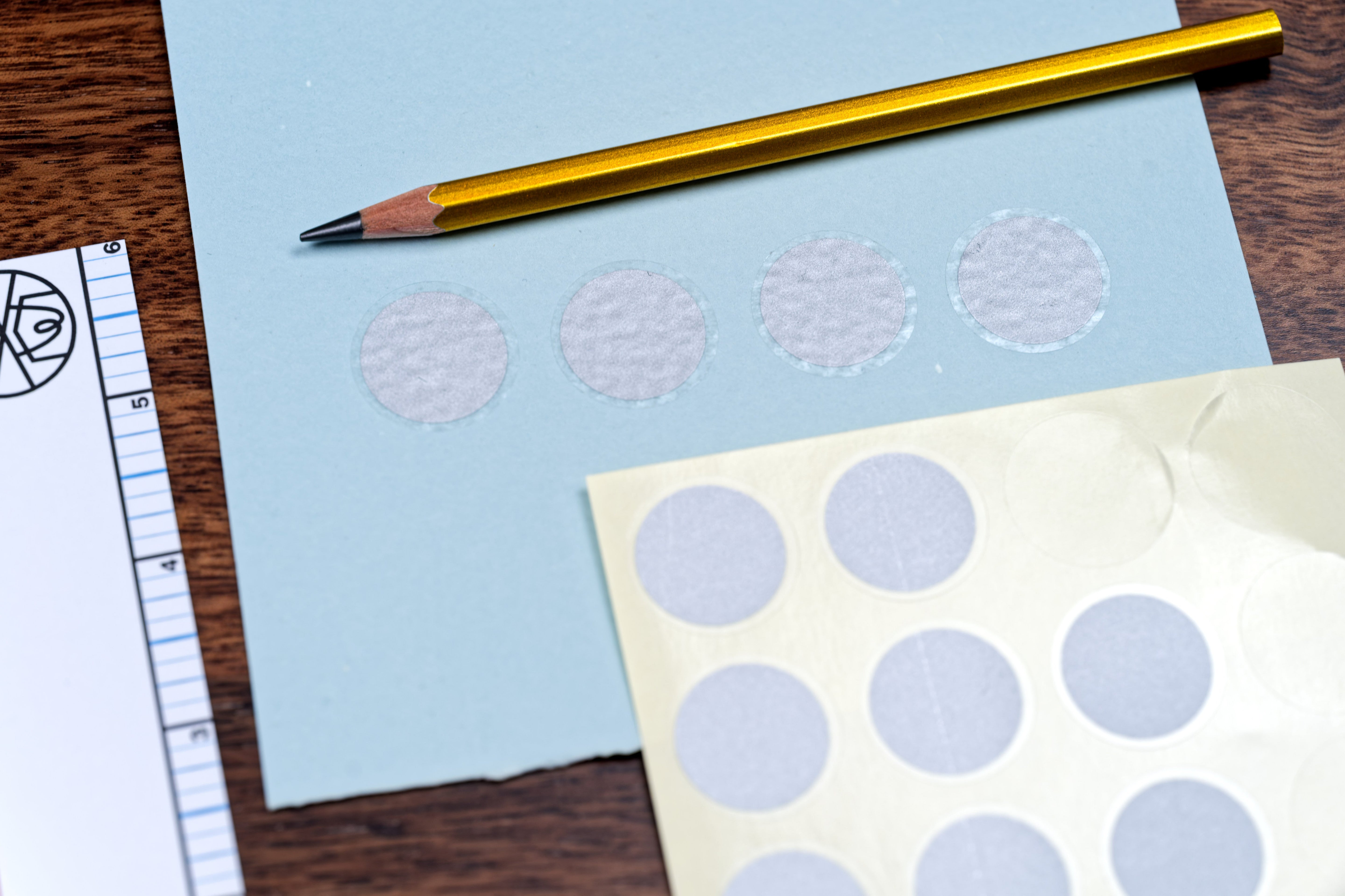 Silver Scratch-Off Stickers, Pack of 120