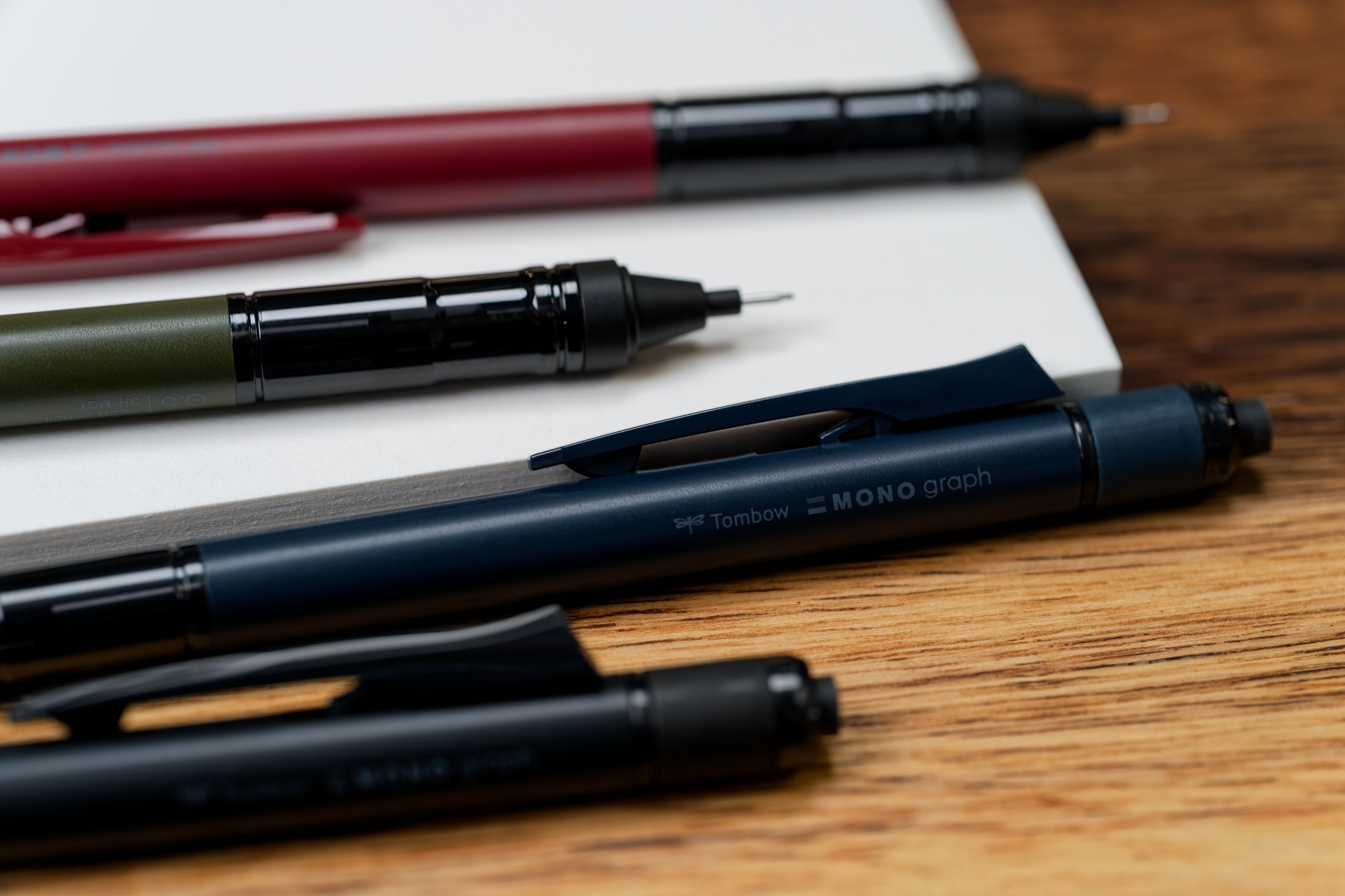 MONO Graph Tune Mechanical Pencil, Deep Blue