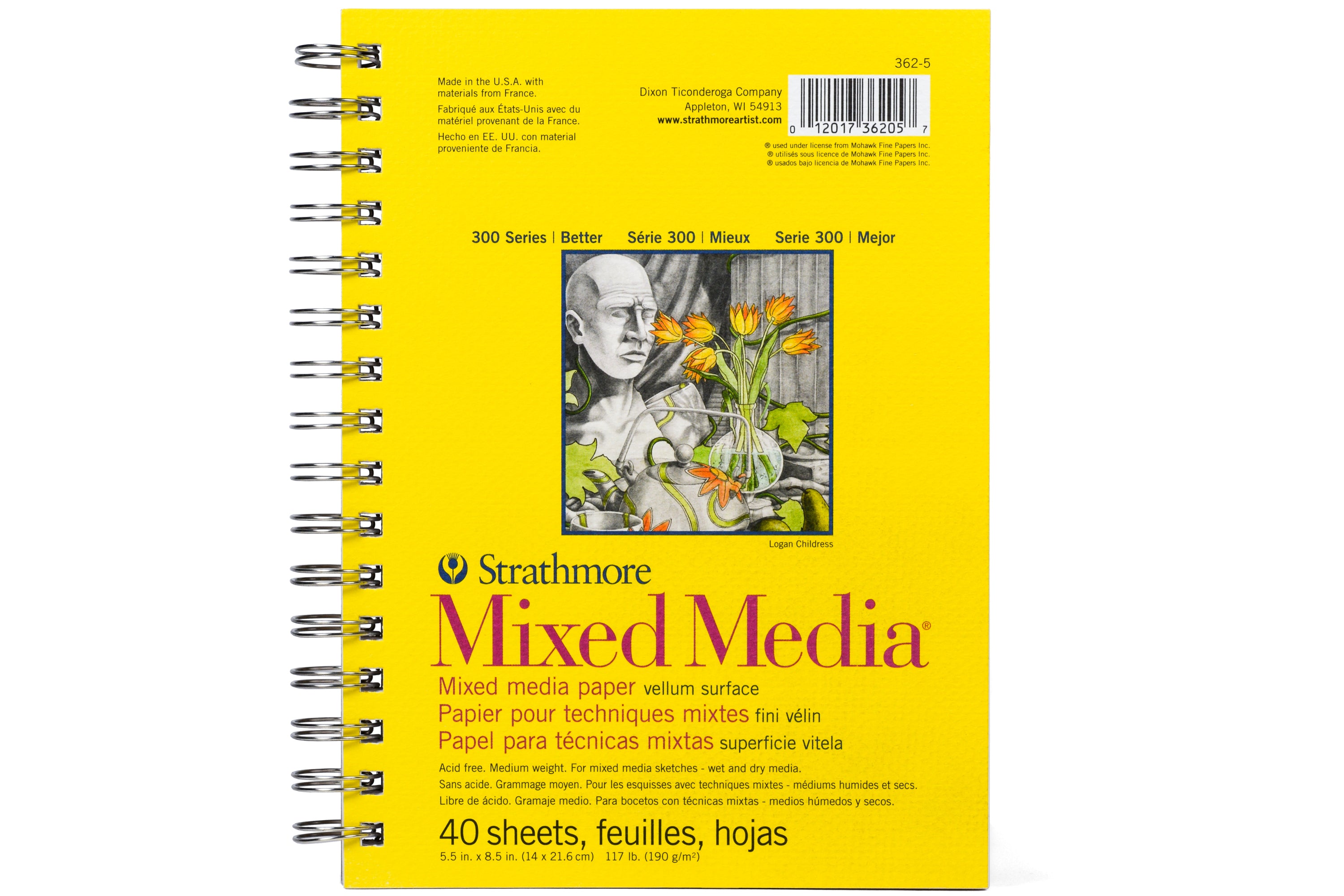 Strathmore Mixed Media Sketchbook, 300 Series