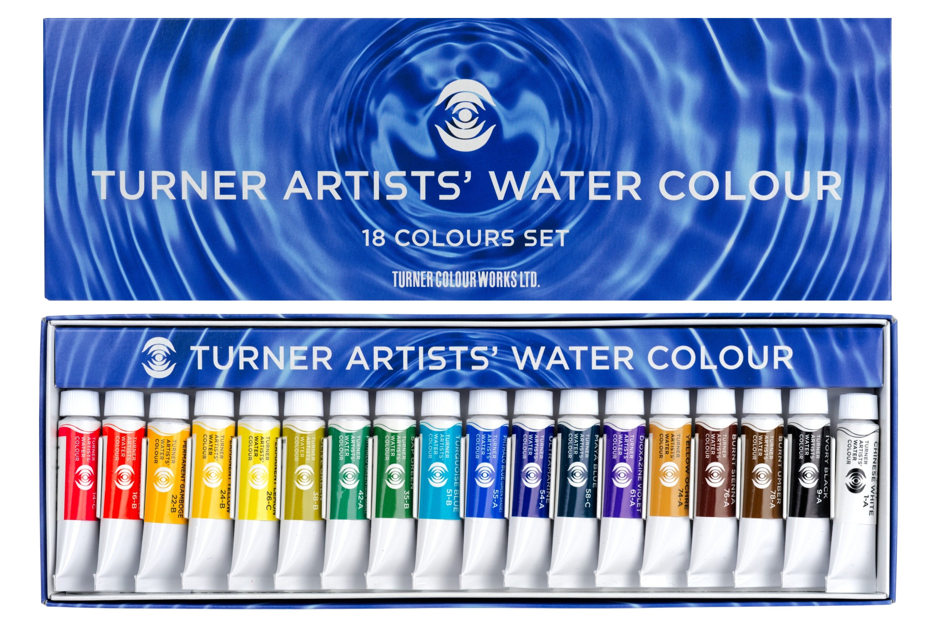 Turner Artists' Watercolor, Set of 18