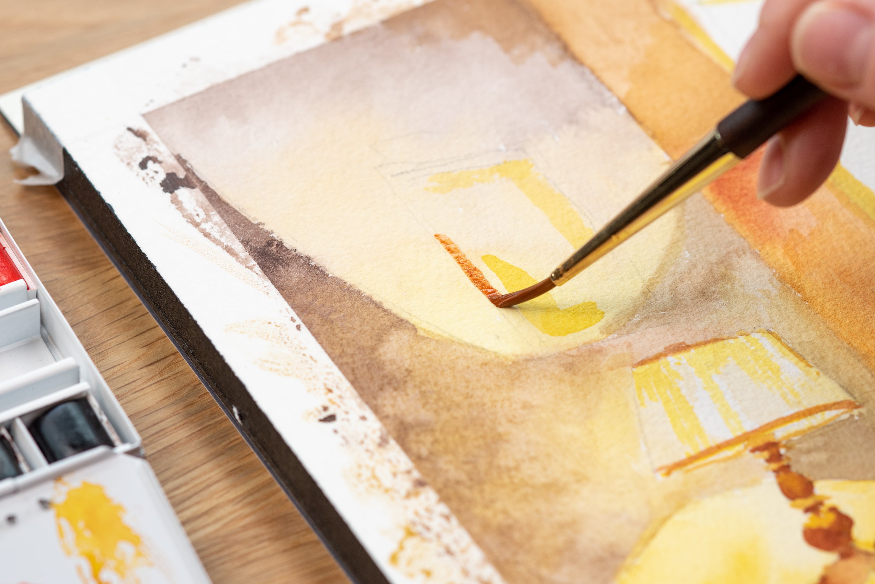 Arches Watercolor Paper Block, Rough, 7.9" Square