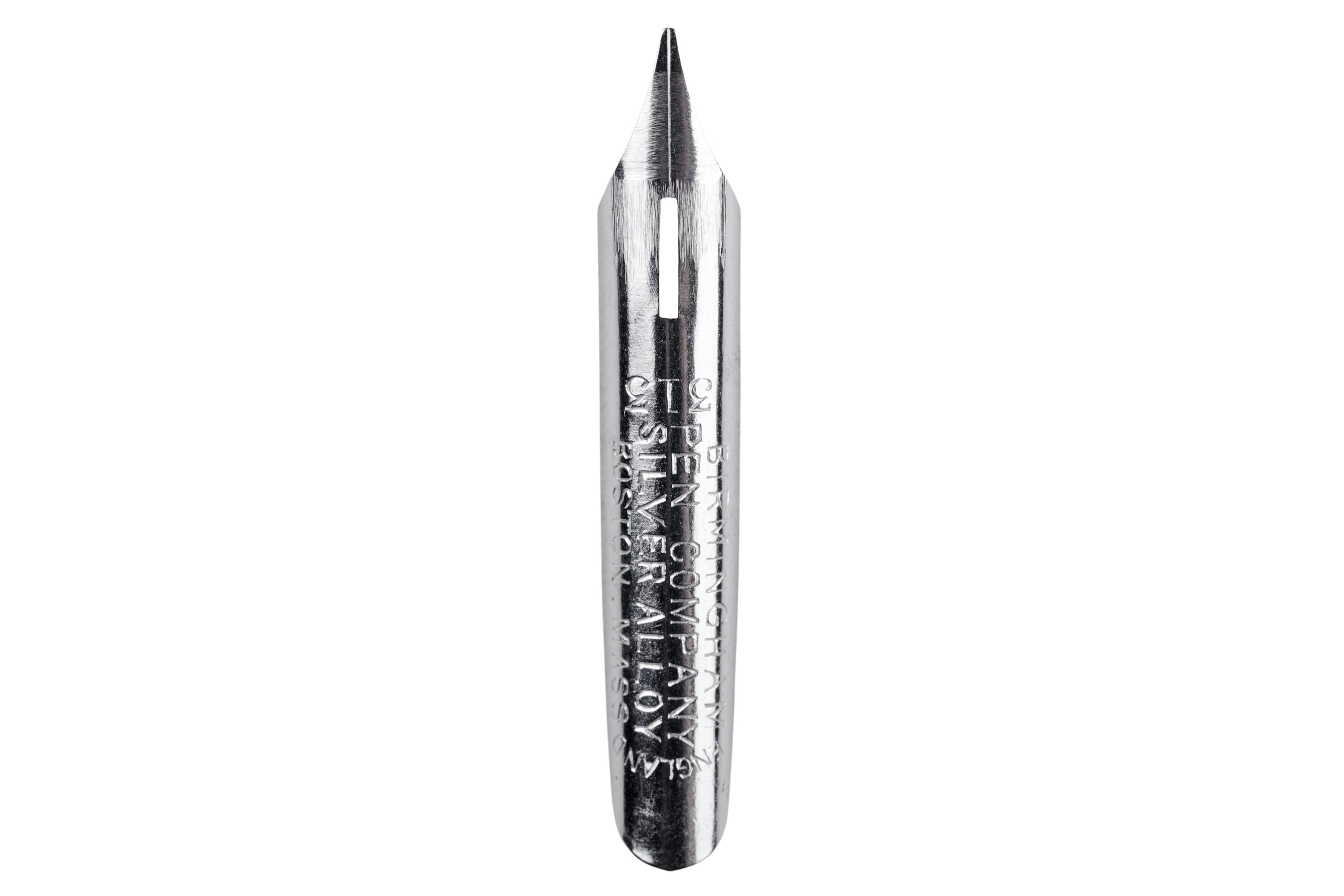 Birmingham #313 Silver-Alloy Pen Nib (Vintage)