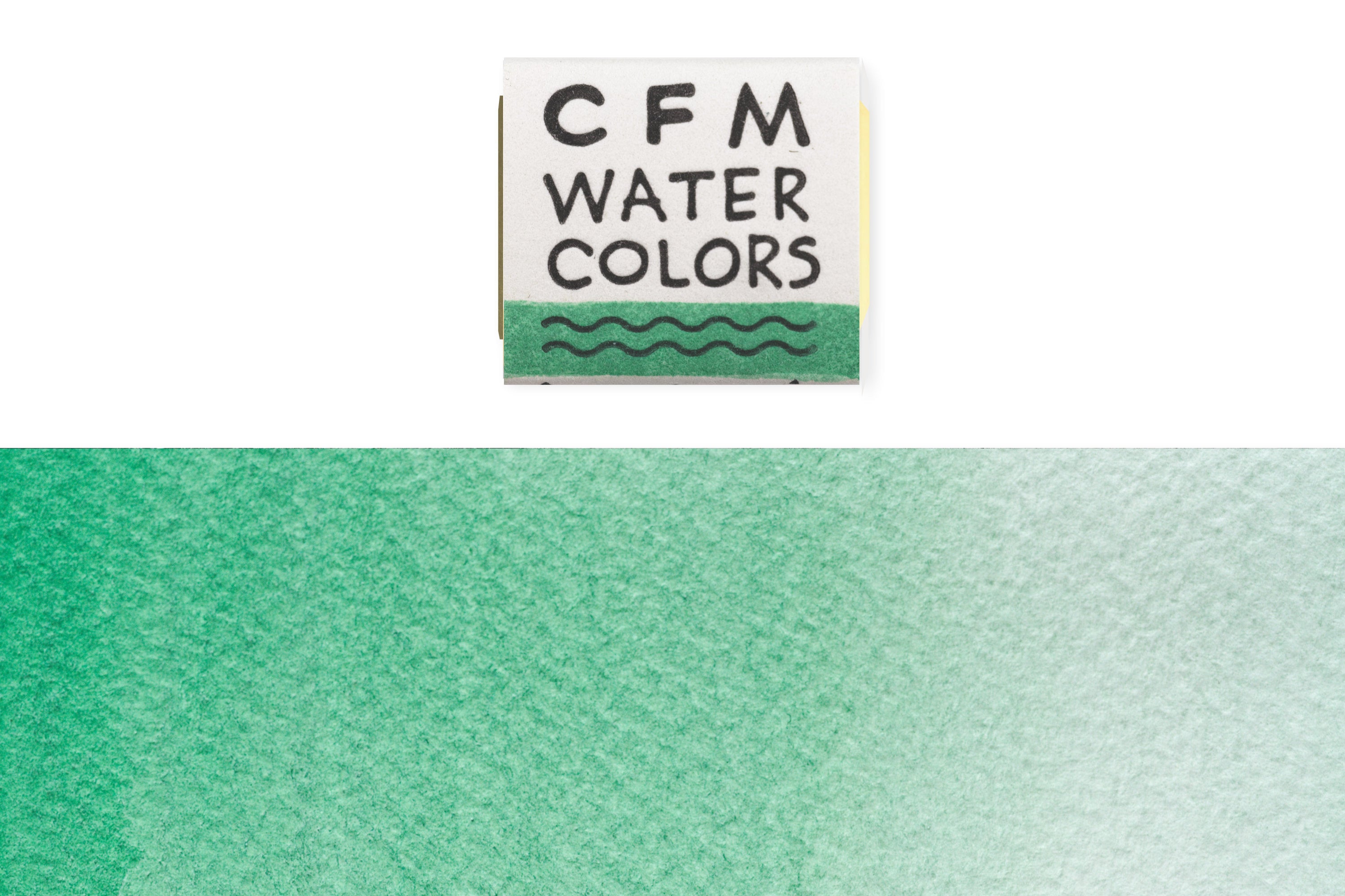 CfM Watercolor Half Pan, French Pale Green