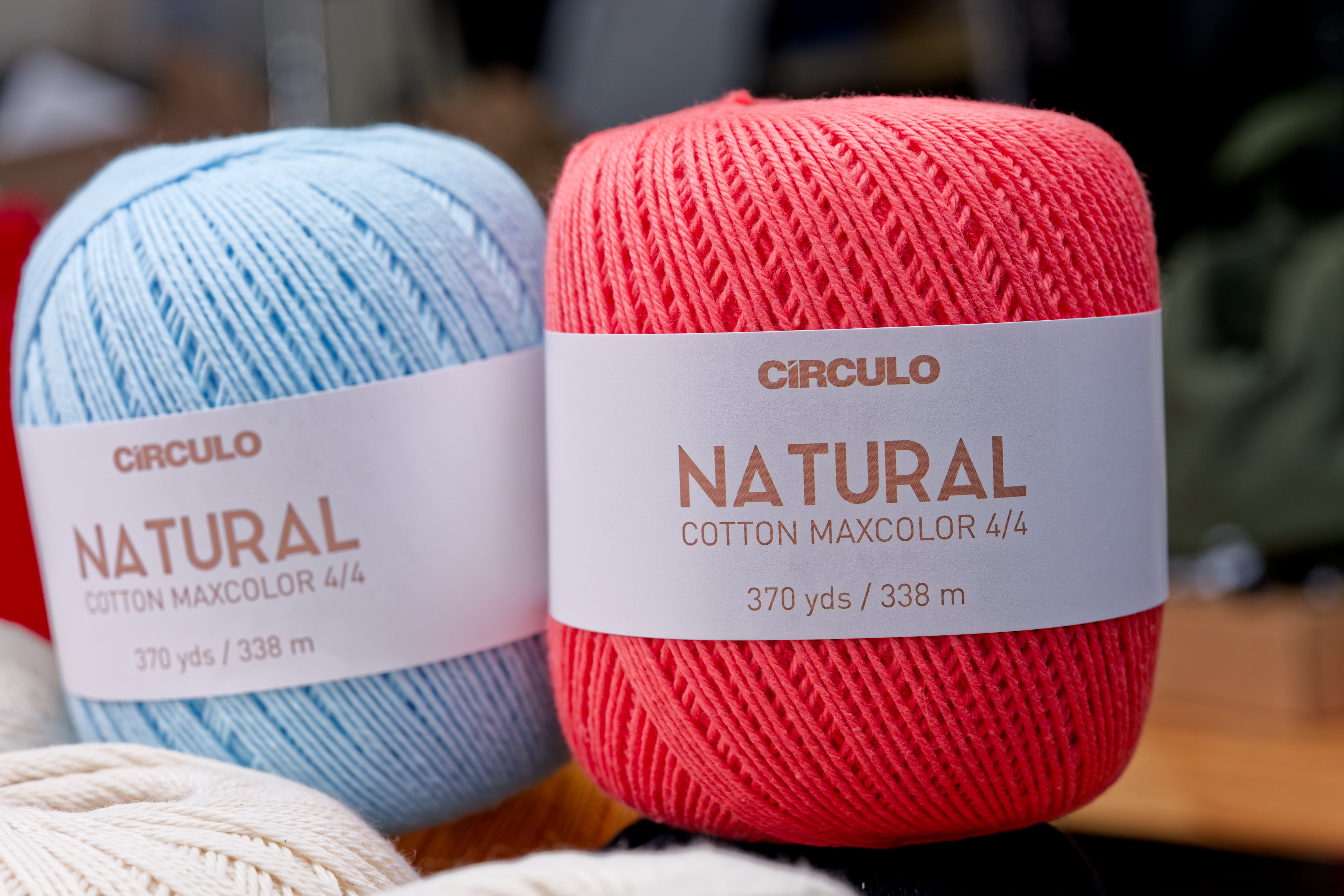 Natural Cotton Maxcolor 4/4 Yarn, #1449 Gold
