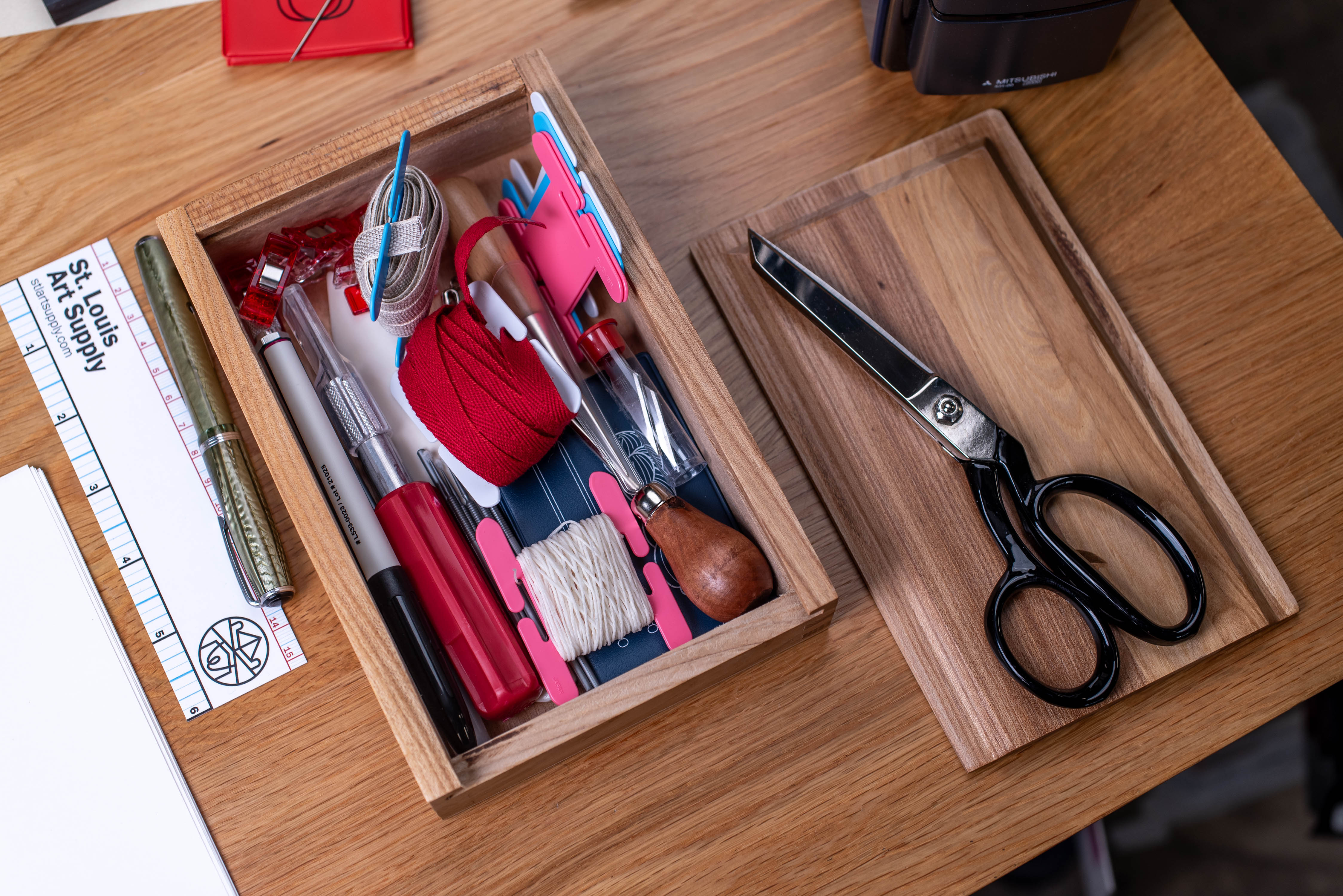 Jumbo Flat Knitting Bobbins, Set of 6