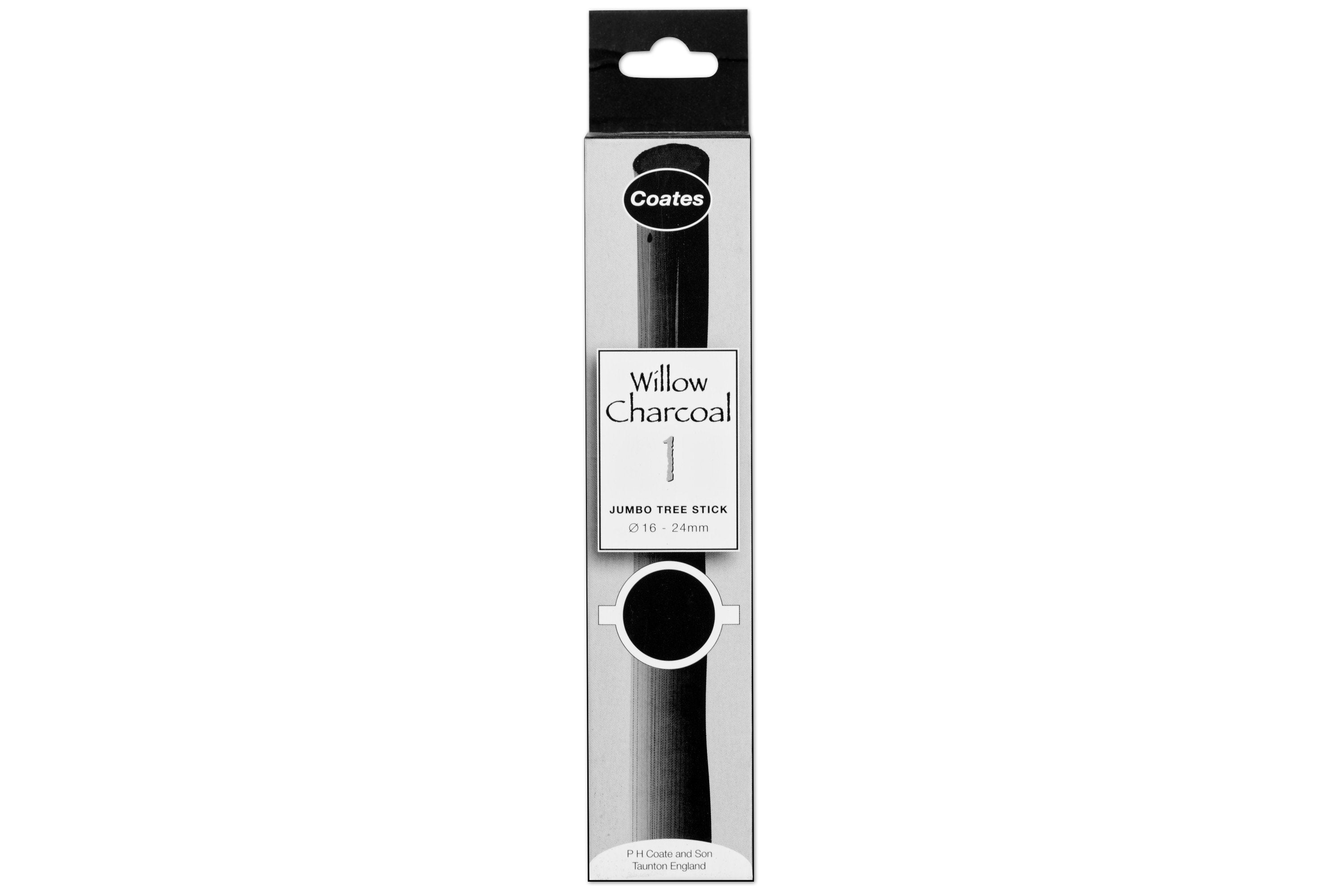 Willow Charcoal, One Jumbo Stick (β16-24 mm)