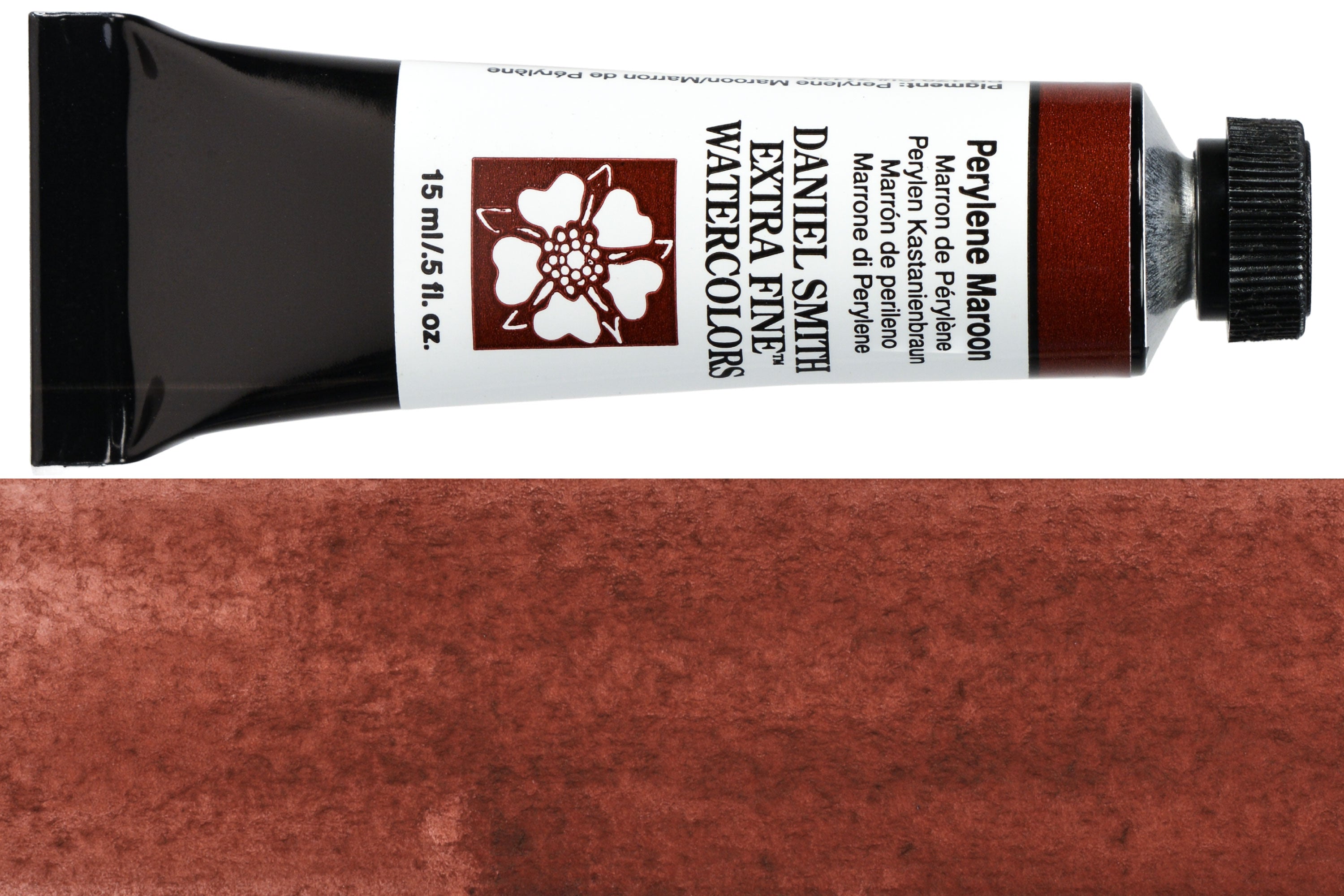 Daniel Smith Extra Fine Watercolor, 15 mL, Perylene Maroon