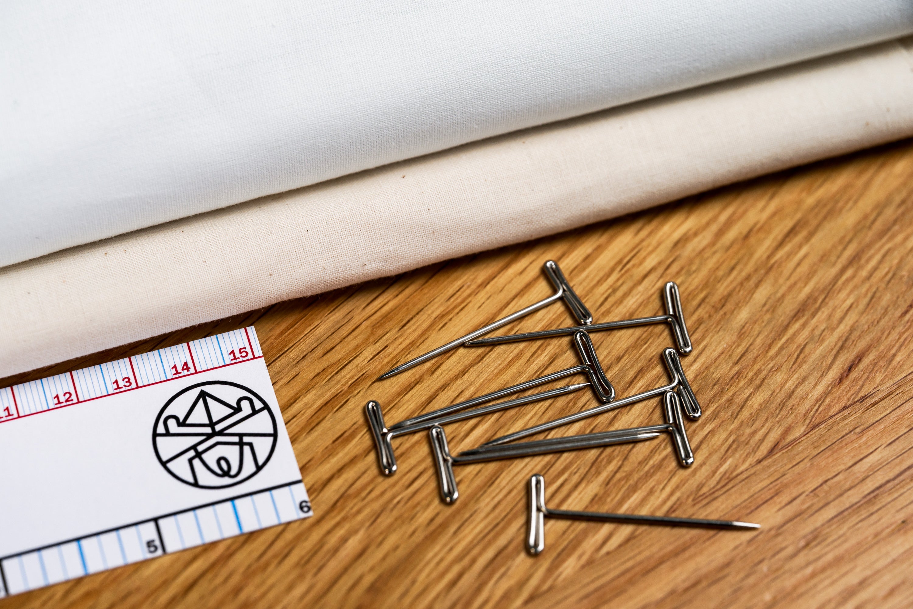 Nickel-Plated Steel T-Pins, Jar of 100