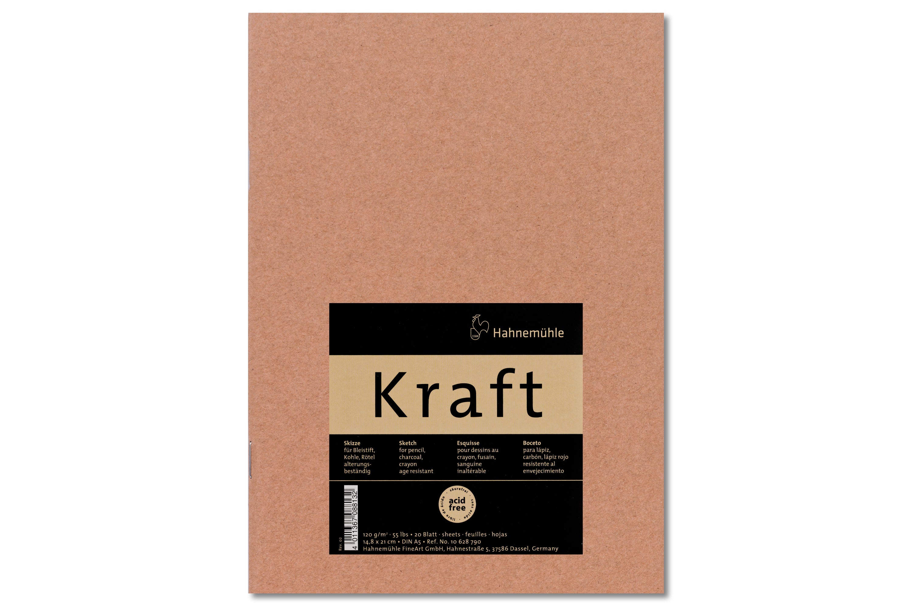 Acid-Free Kraft Sketch Booklet