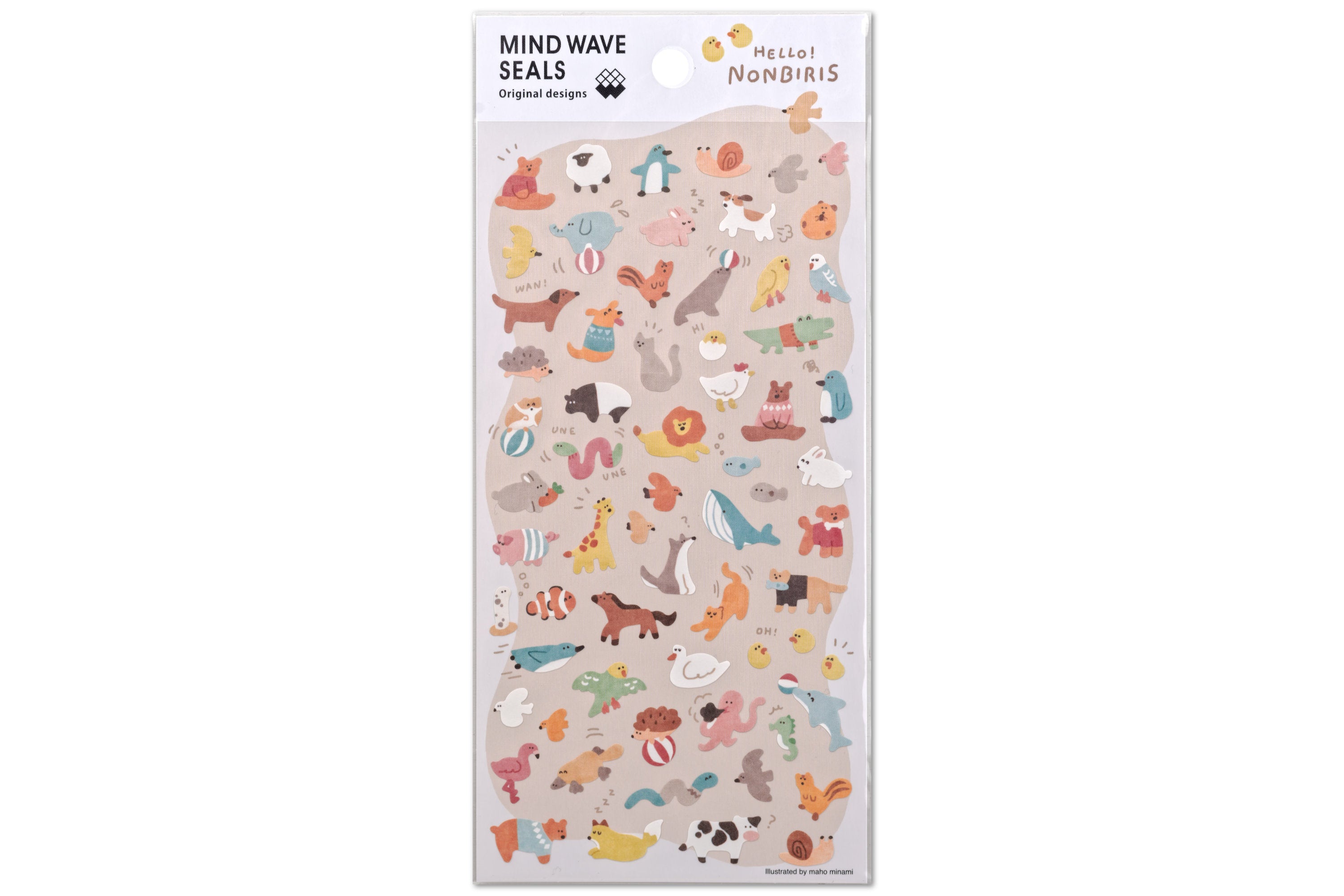 Chill Animals Sticker Sheet