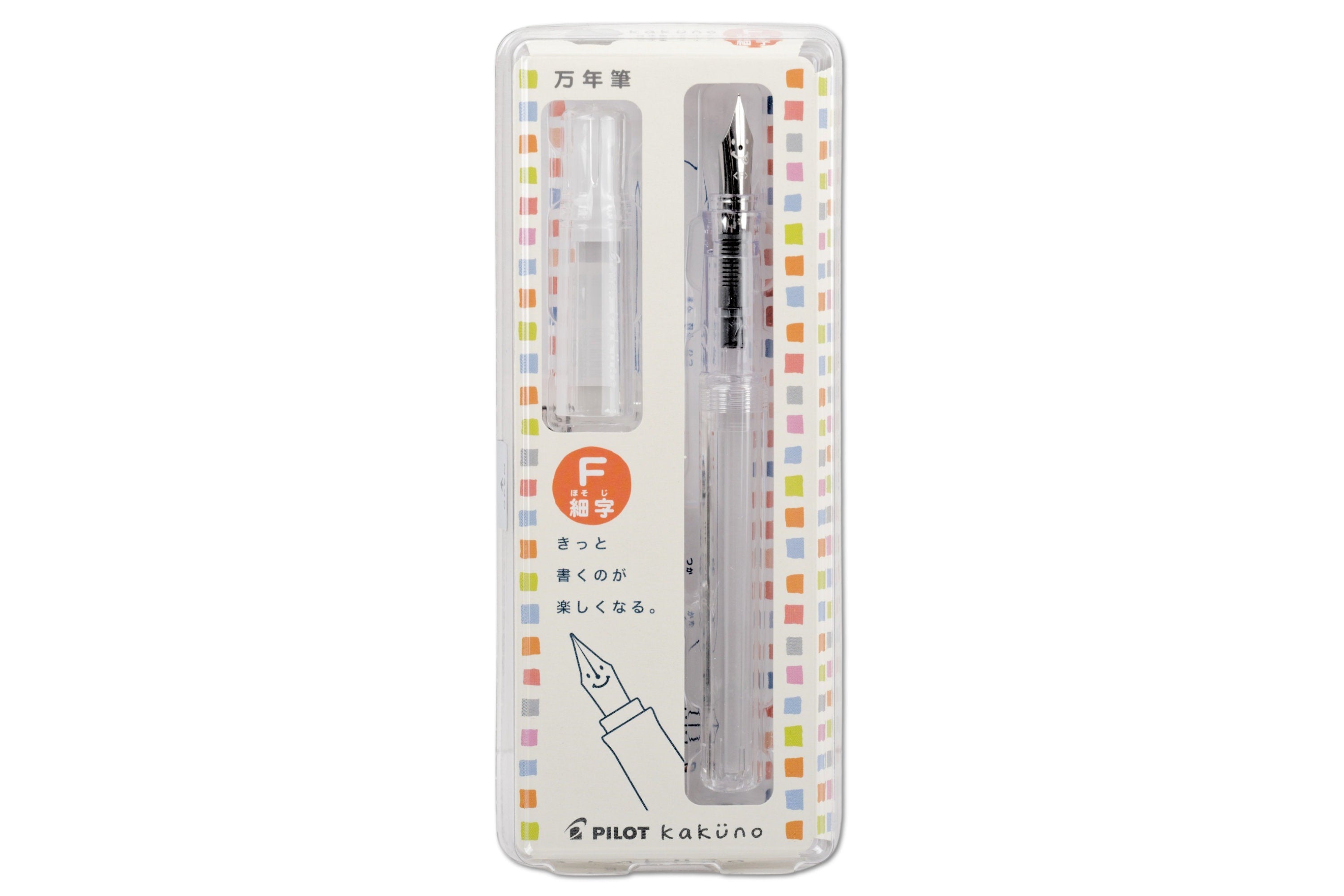Pilot Kakuno Fountain Pen, Transparent