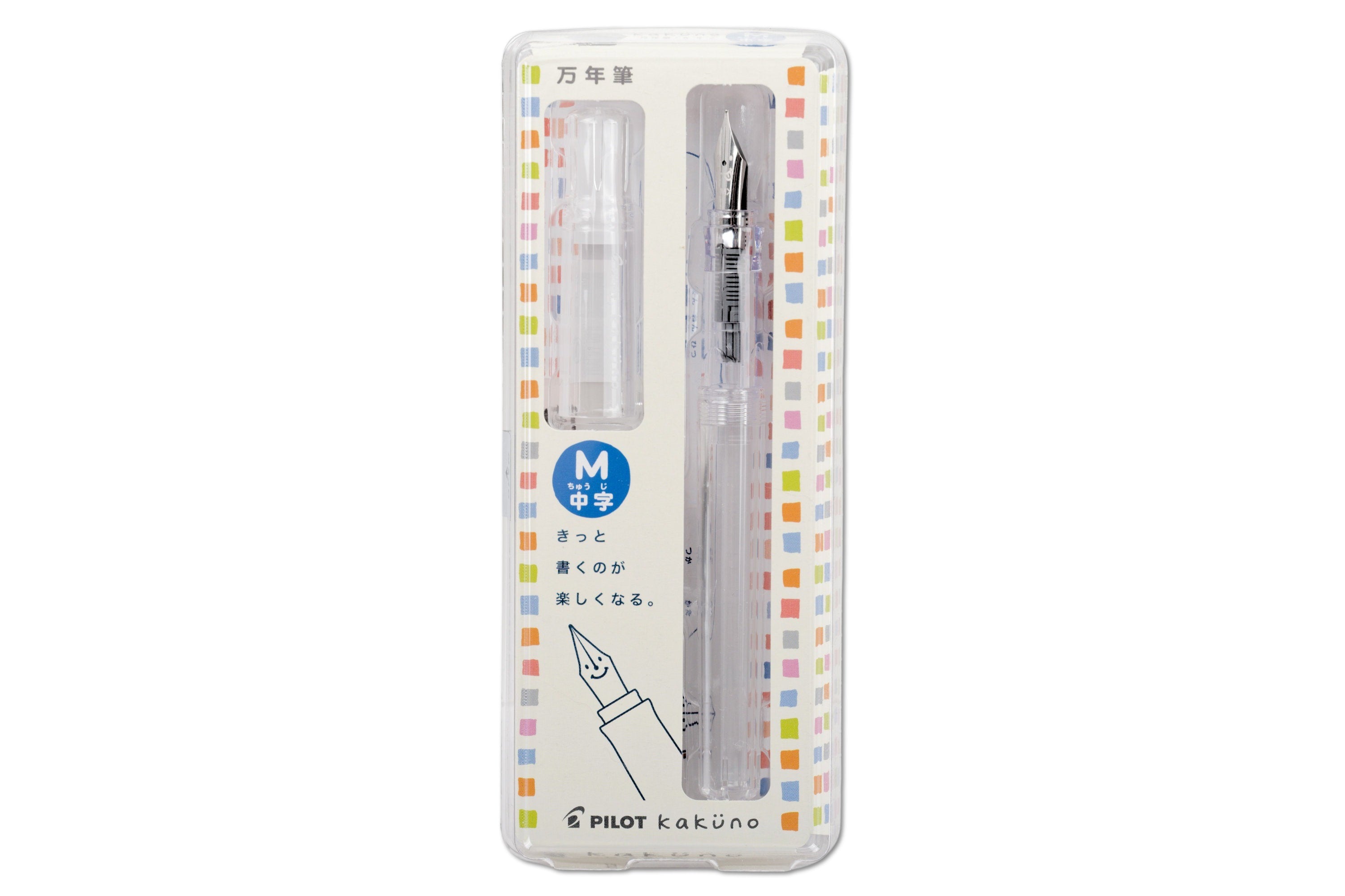 Pilot Kakuno Fountain Pen, Transparent