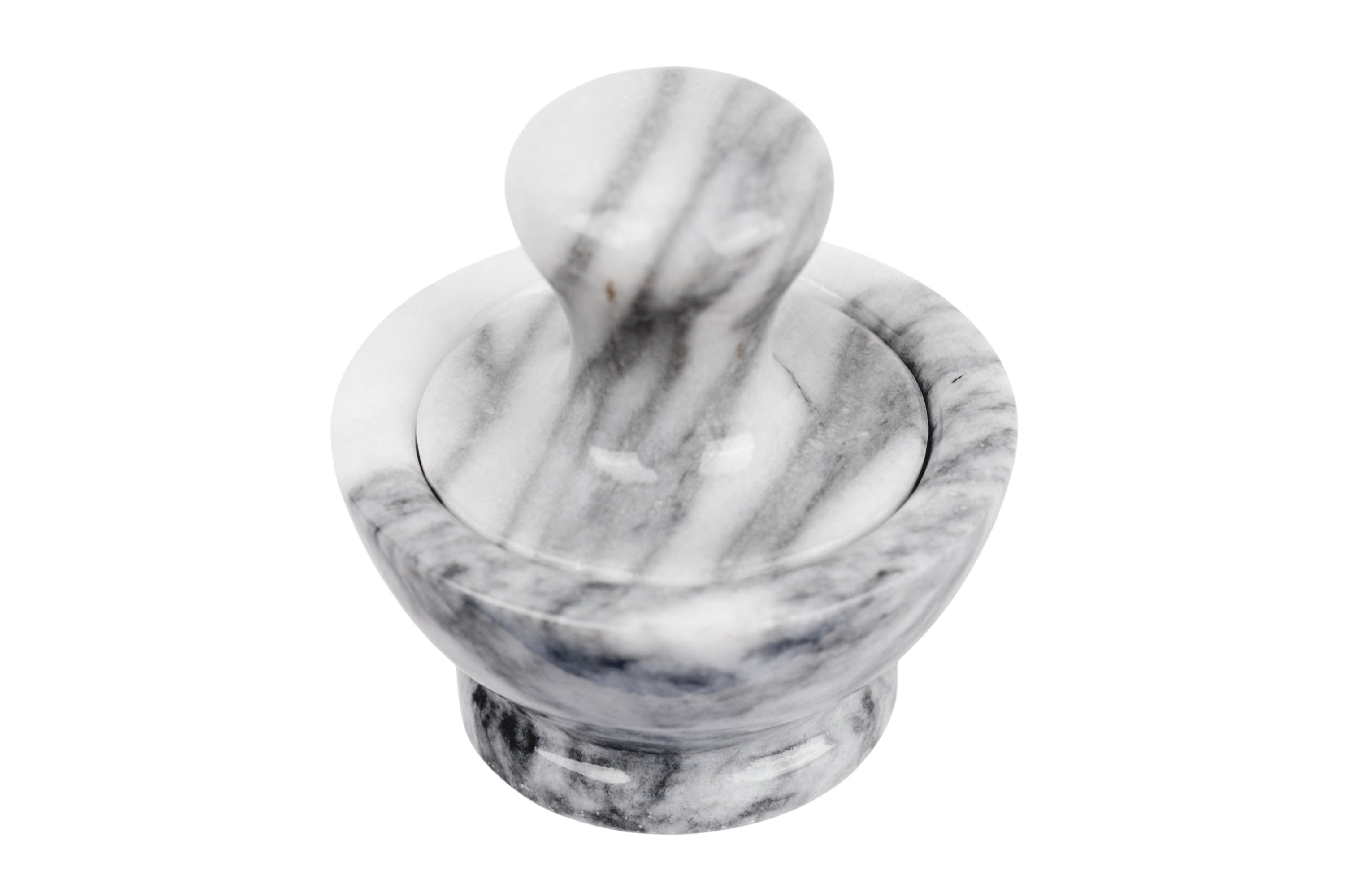 Marble Mushroom Mortar & Pestle Set