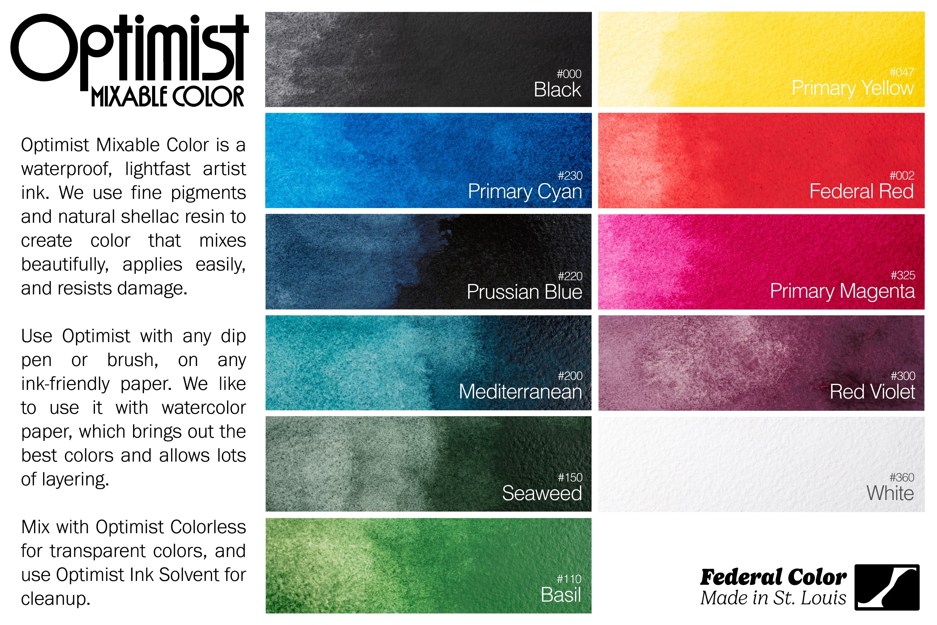Optimist Mixable Color, Bright Floral Trio