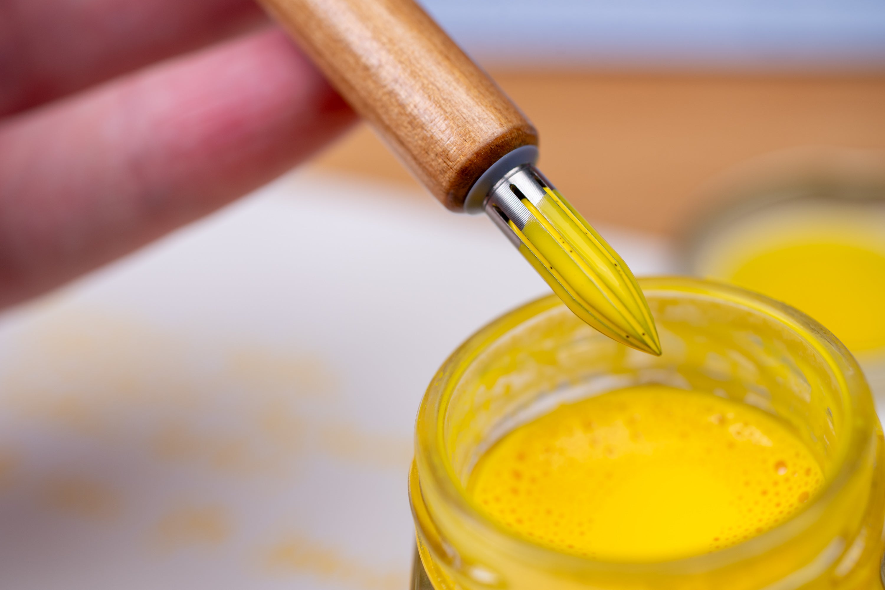 Optimist Pigment Ink, #047 Primary Yellow, 45 mL Inkwell