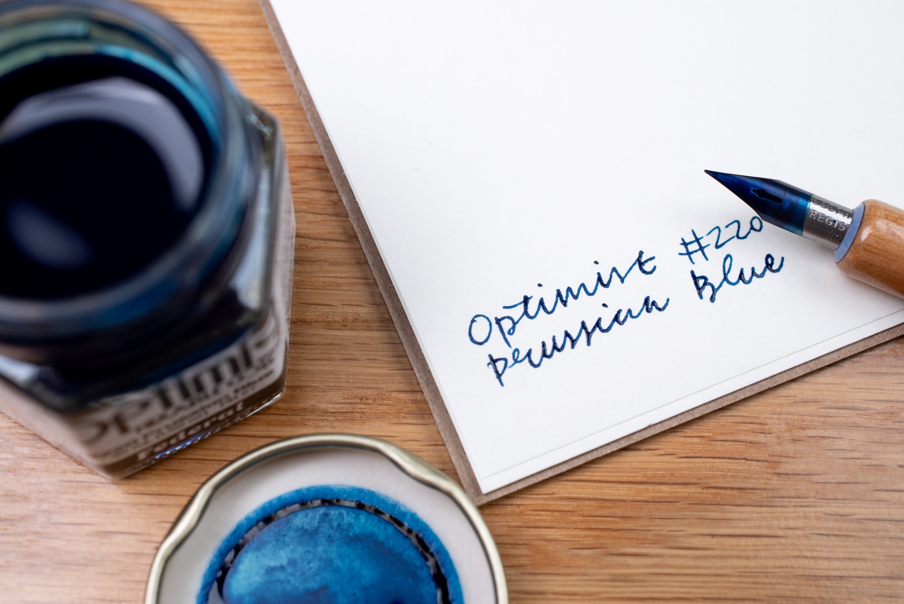 Optimist Pigment Ink, #220 Prussian Blue, 45 mL Inkwell