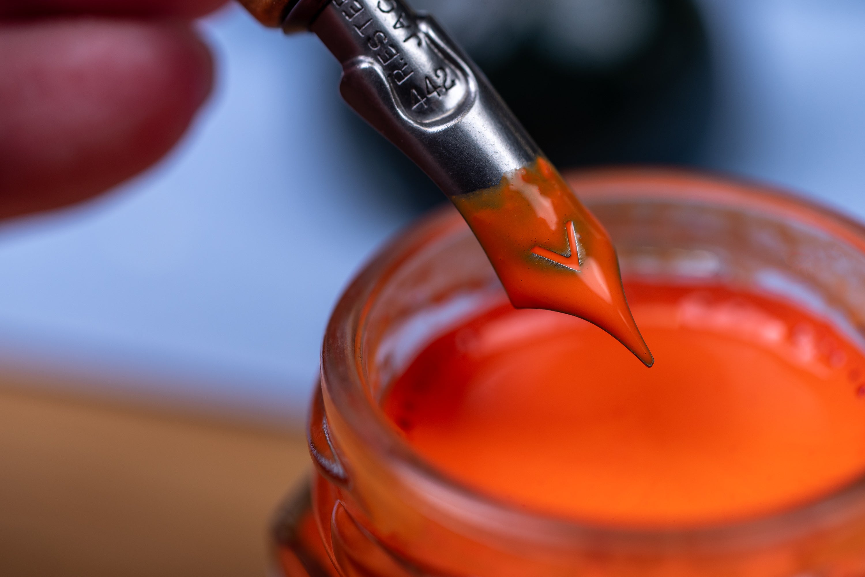 Optimist Pigment Ink, #015 Tangerine, 45 mL Inkwell