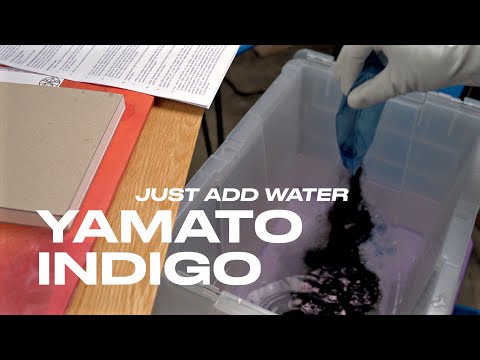 Load video: Yamato Indigo Dye