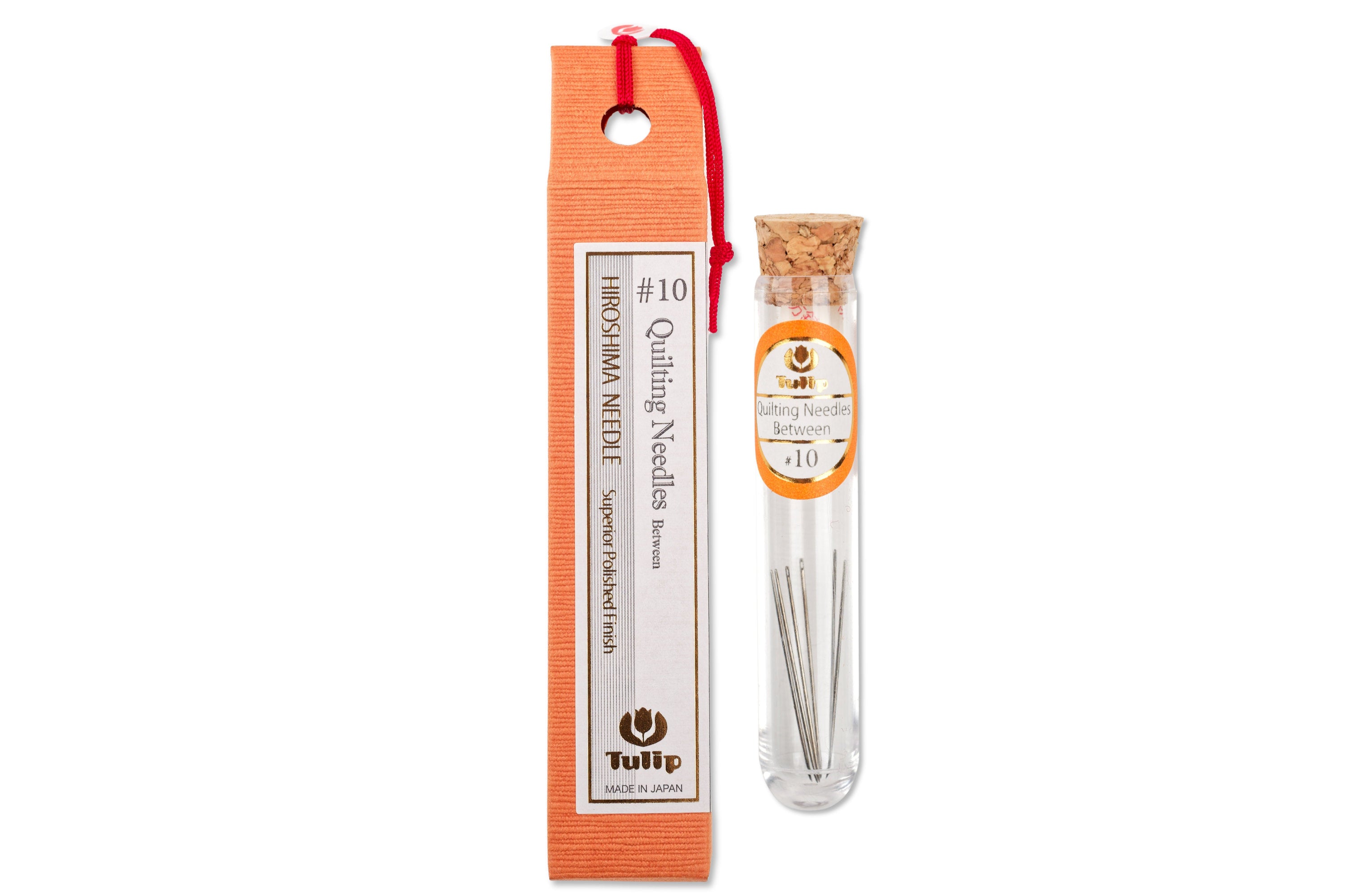 Tulip Quilting Needles, #10, Set of Six
