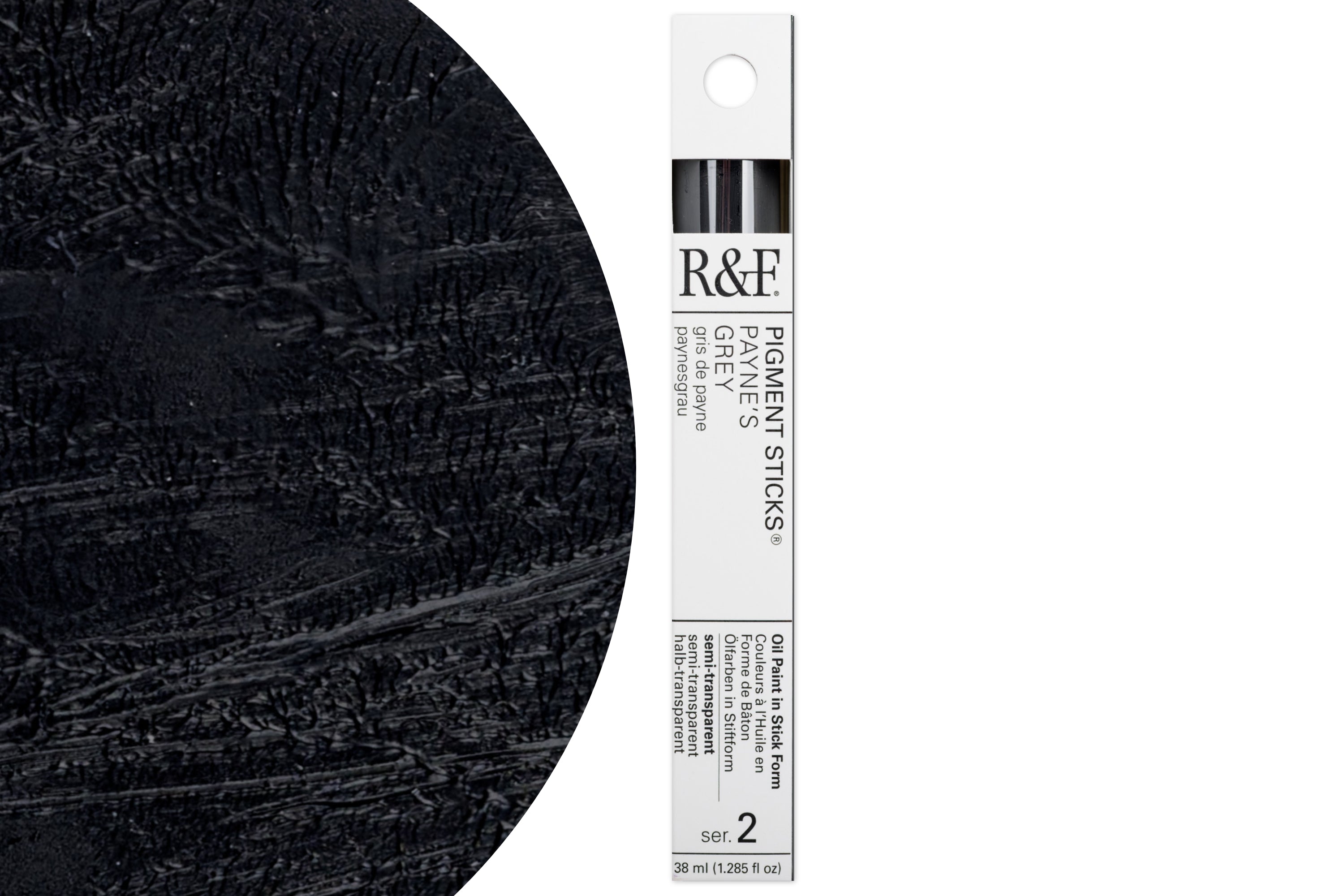 R&F Pigment Stick, Payne's Grey, 38 mL