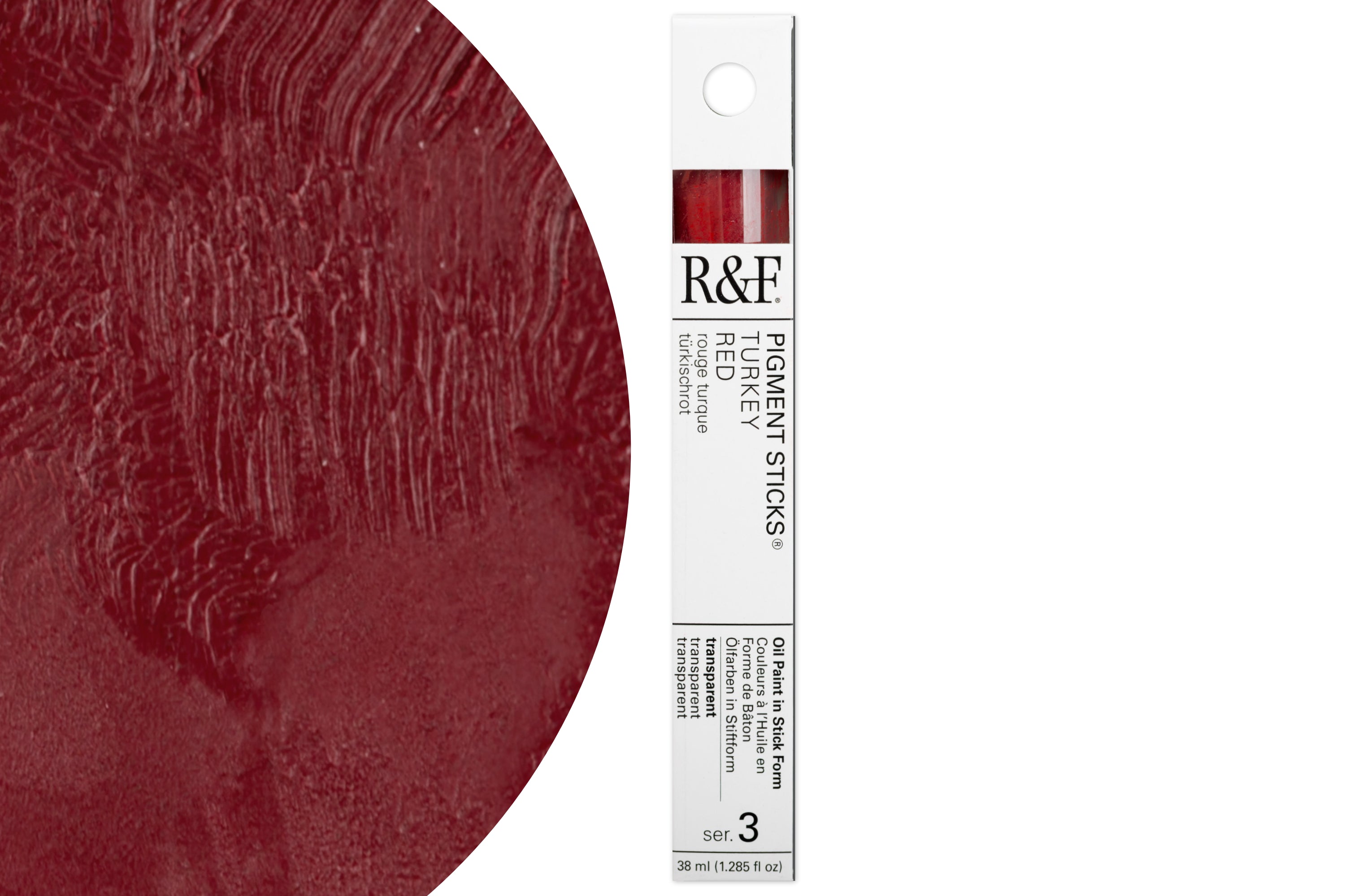 R&F Pigment Stick, Turkey Red, 38 mL