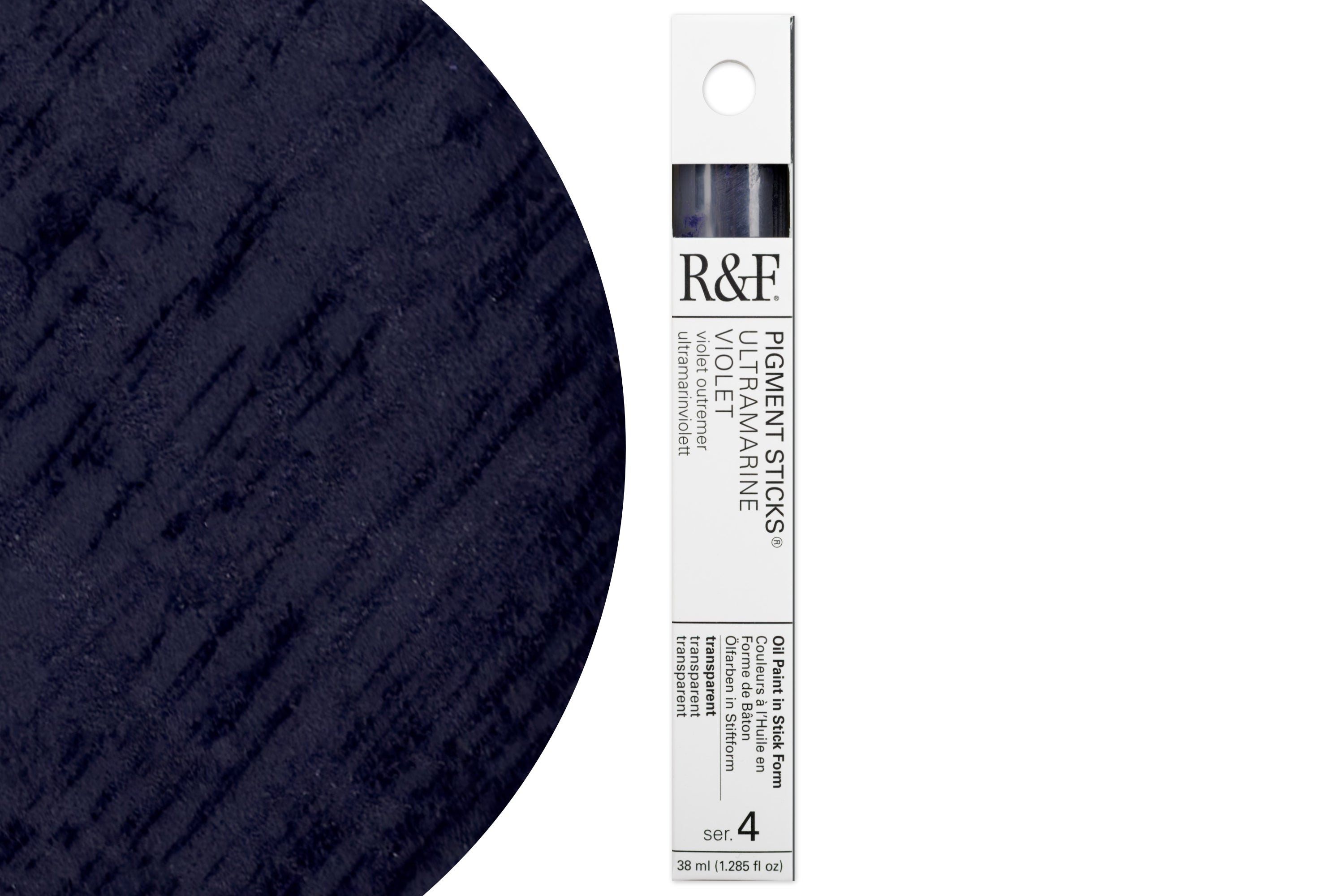 R&F Pigment Stick, Ultramarine Violet, 38 mL