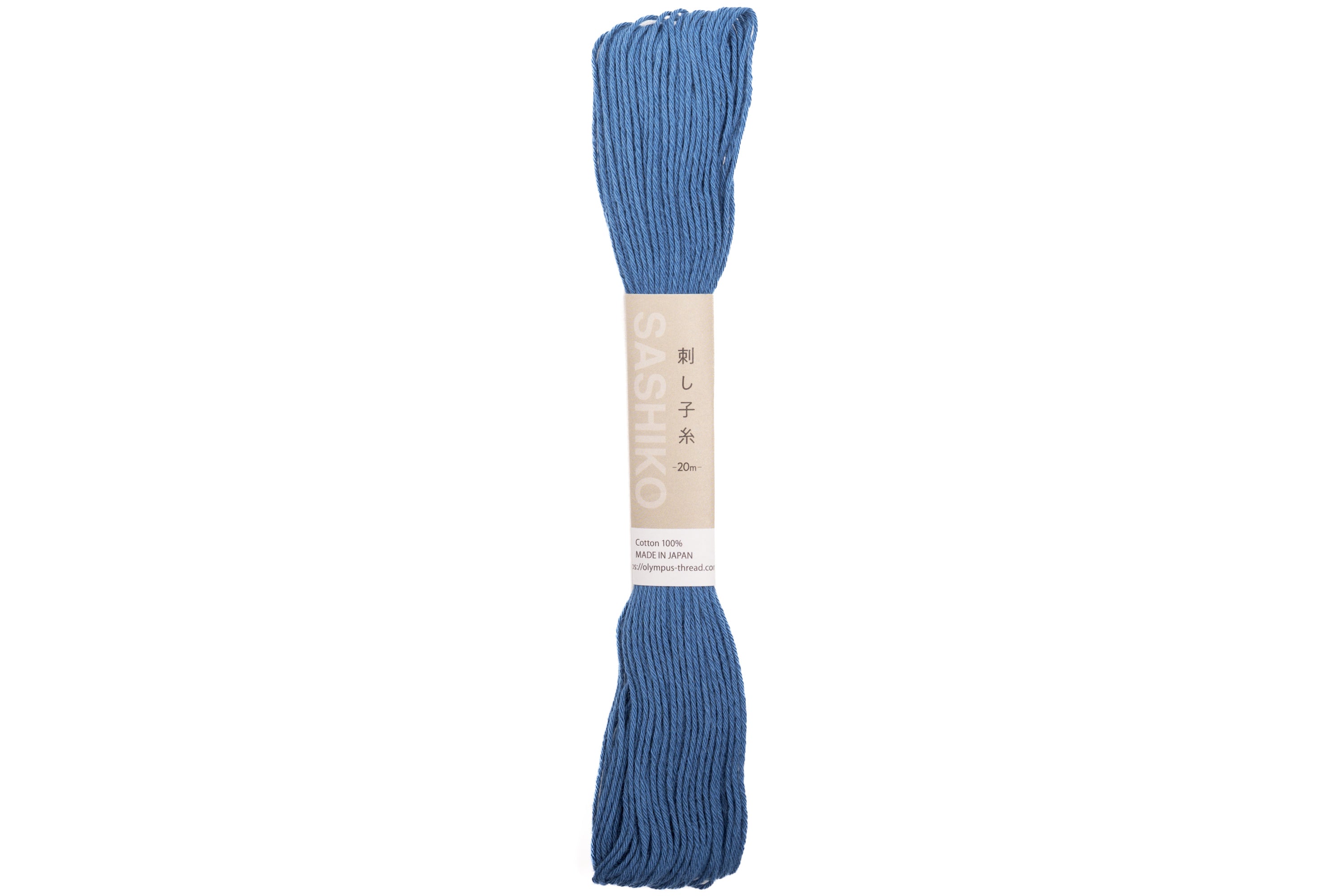 Olympus Cotton Sashiko Thread, #10 Cobalt Blue