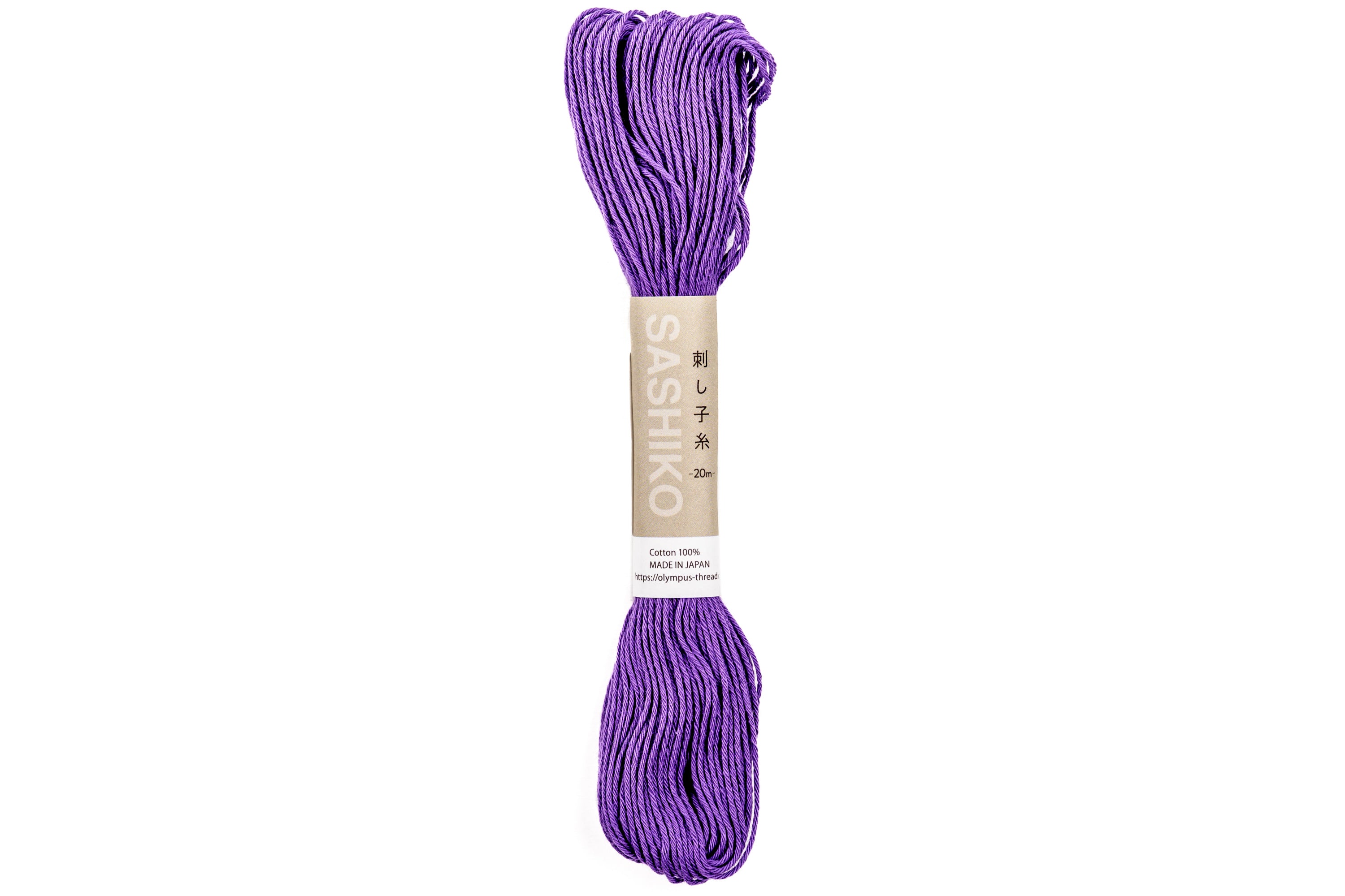 Olympus Cotton Sashiko Thread, #19 Royal Purple