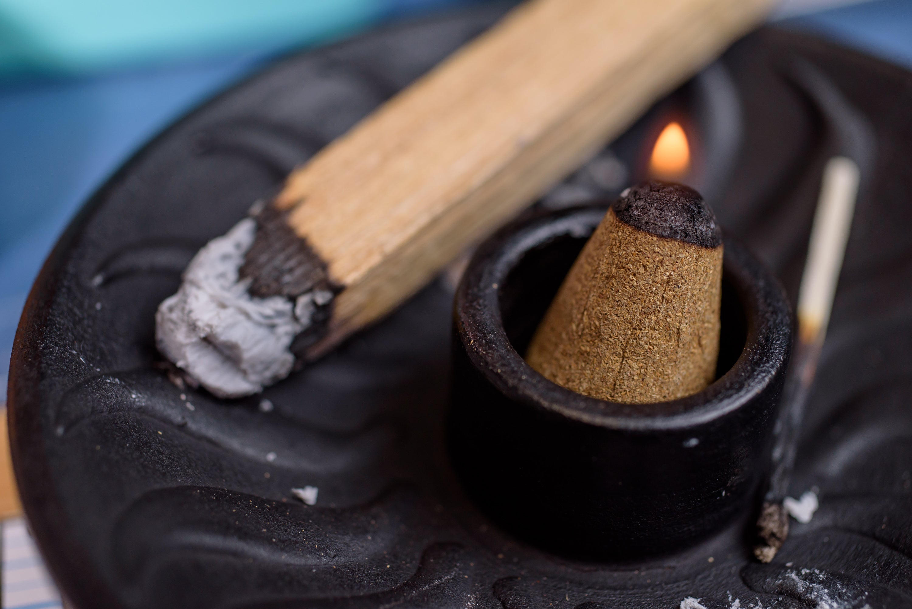 Palo Santo Starter Set, Glossy Black