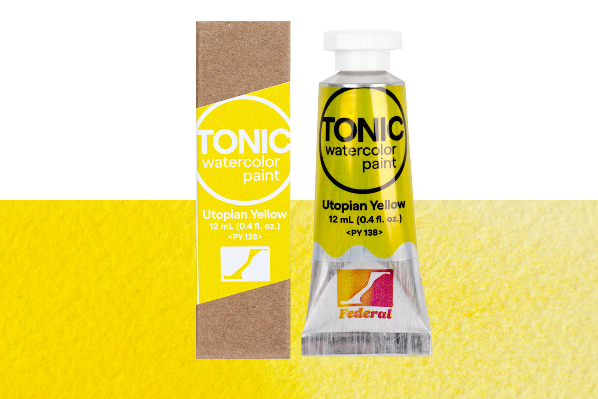 Tonic Watercolor, 12 mL Tube, #055 Utopian Yellow