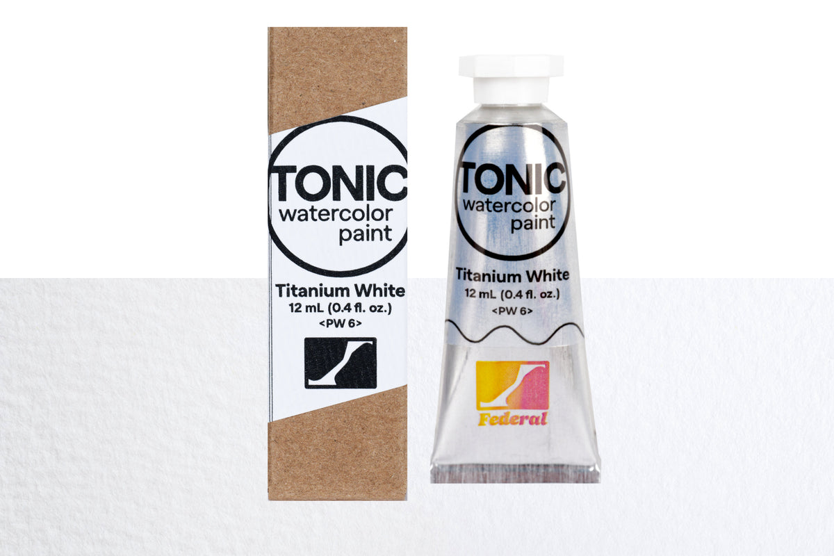Tonic Watercolor, 12 mL Tube, #360 Titanium White