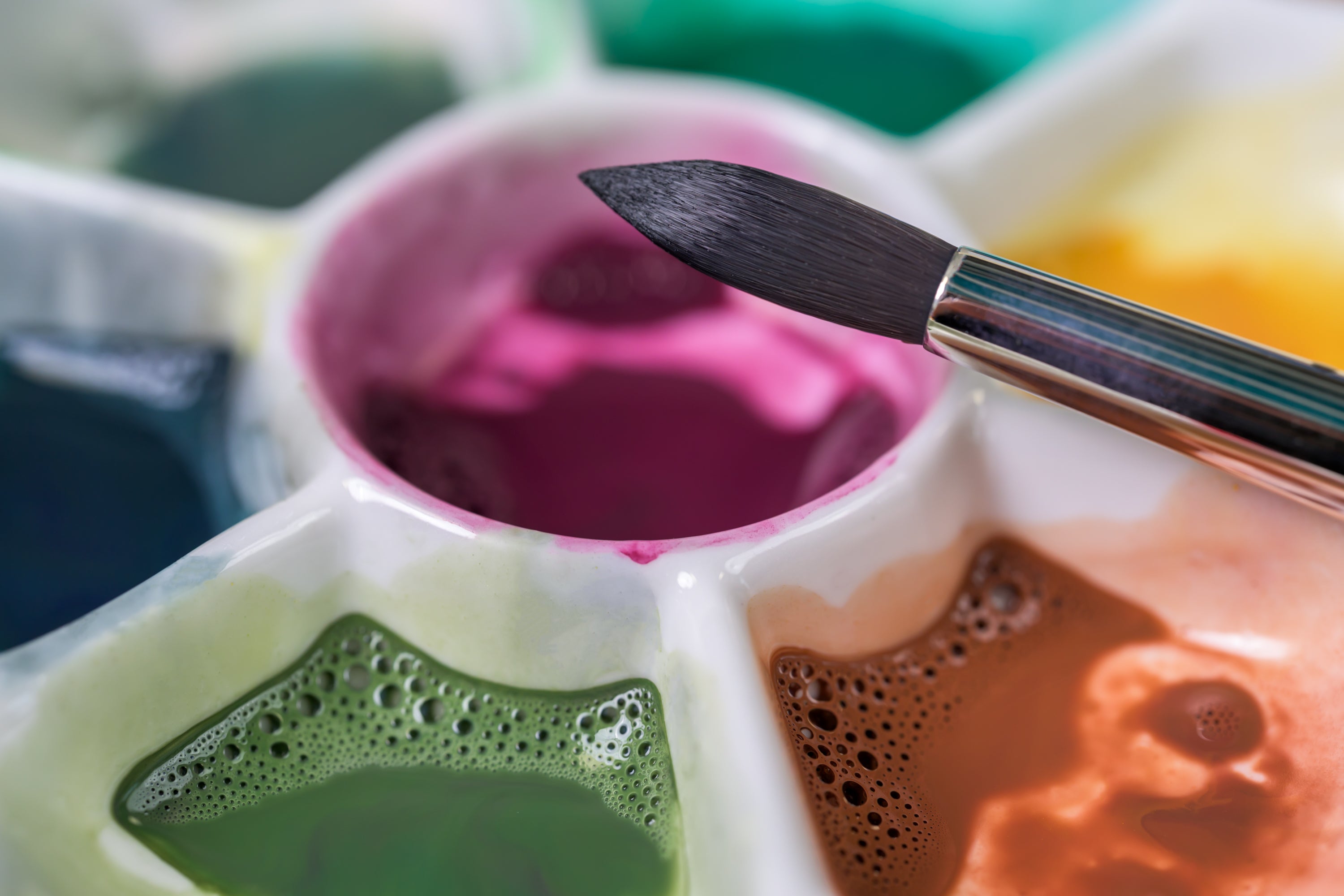 Tonic Watercolor, Porcelain Pan, #285 Quinacridone Violet