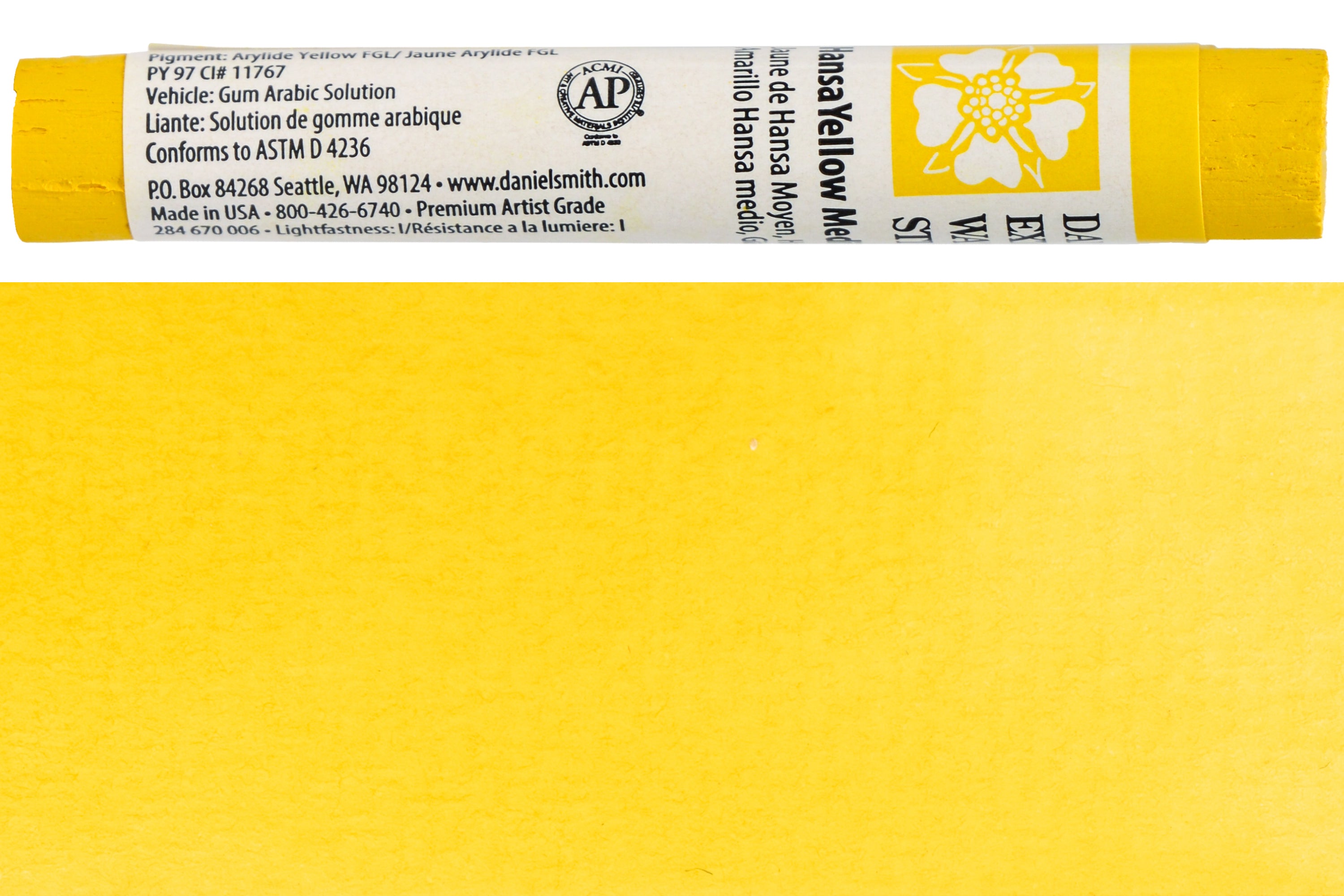 Extra Fine Watercolor Sticks, Hansa Yellow Medium