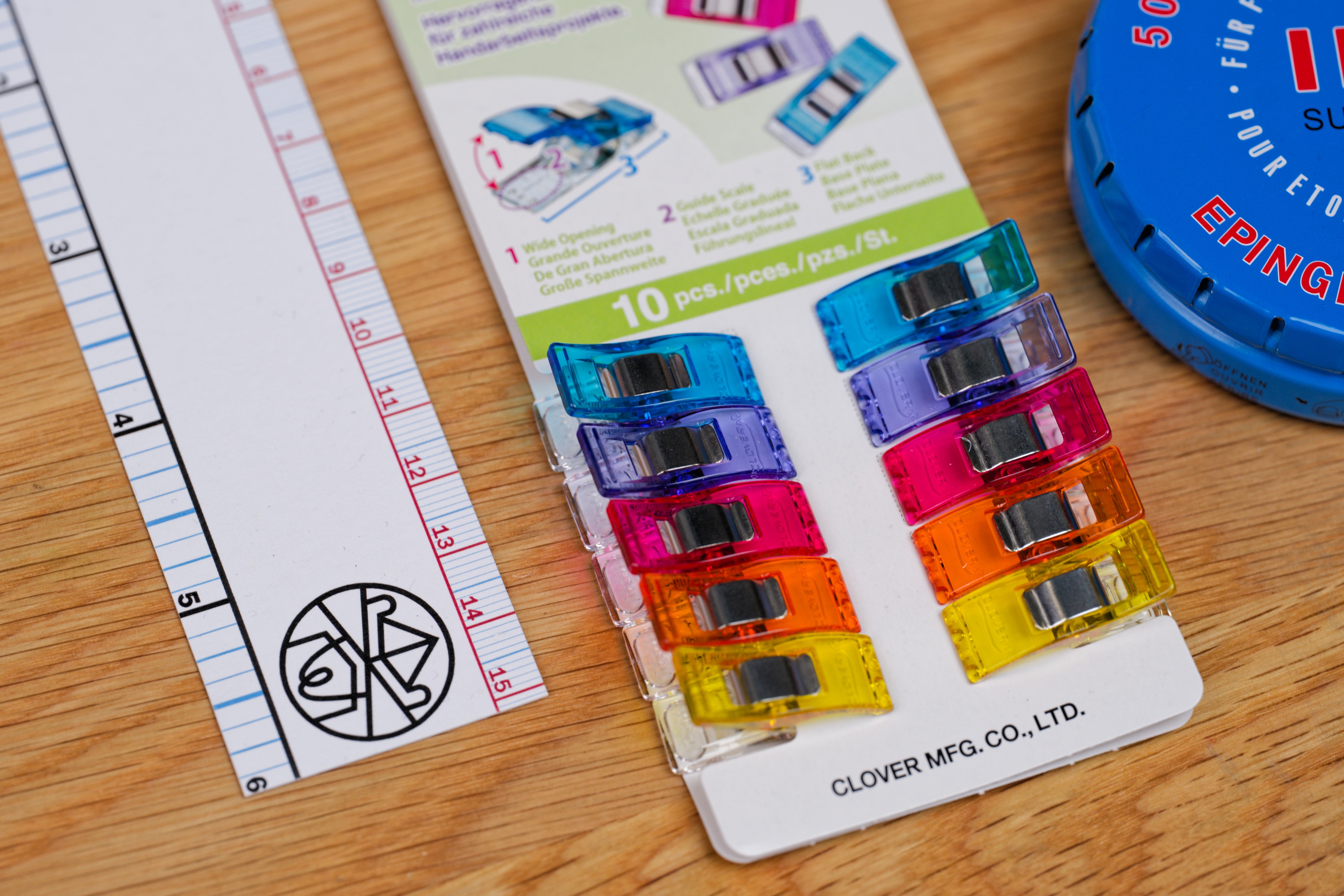 Wonder Clips, Set of 10, Assorted Colors