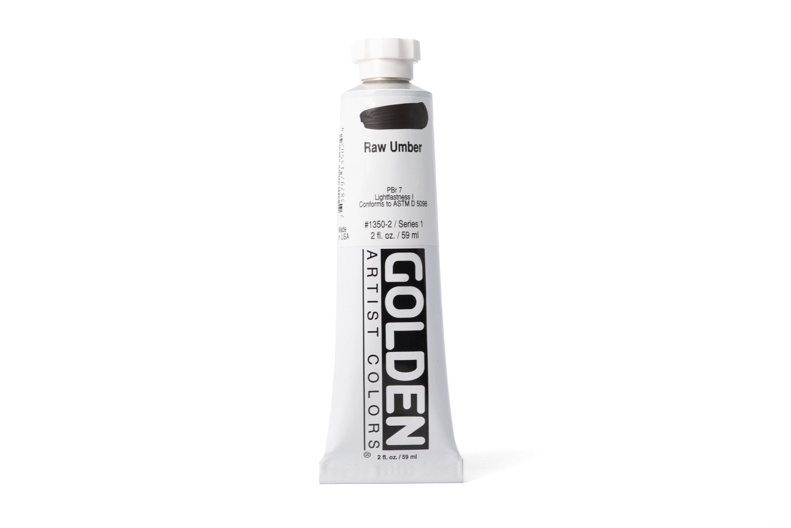 Golden Heavy Body Acrylics, Raw Umber