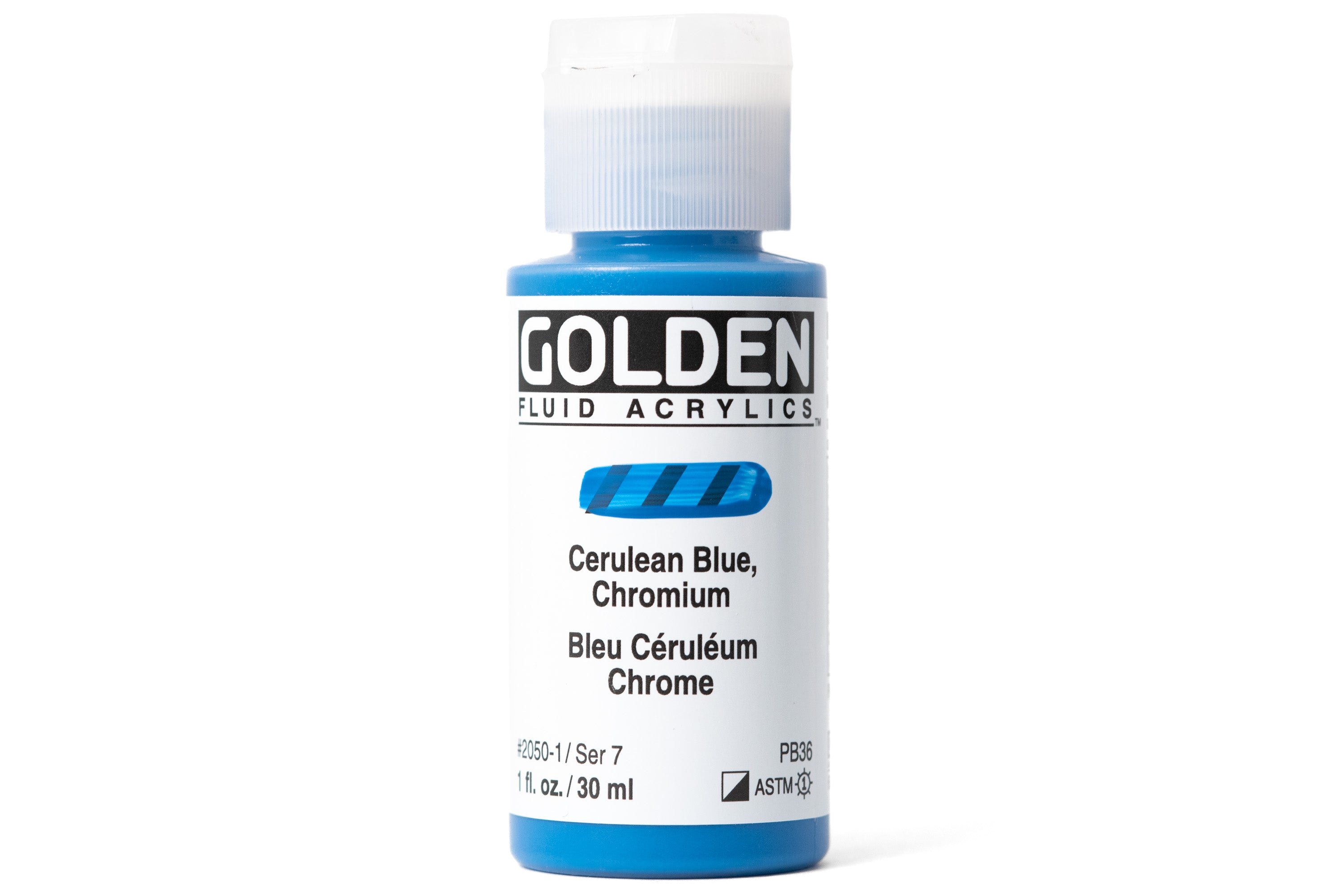 Golden - Golden Fluid Acrylics, Cerulean Blue Chromium - St. Louis Art Supply
