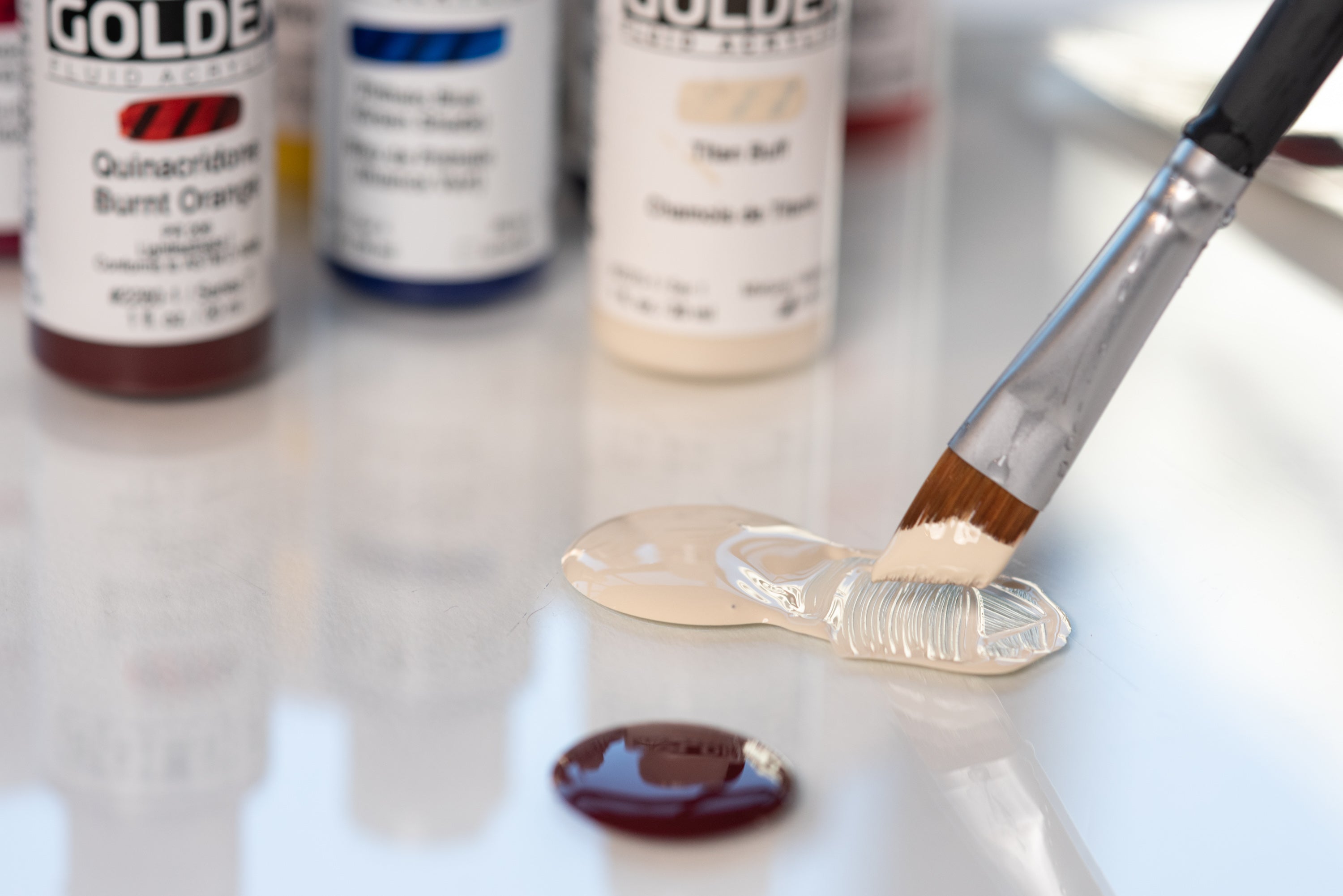 Golden - Golden Fluid Acrylics, Vat Orange - St. Louis Art Supply
