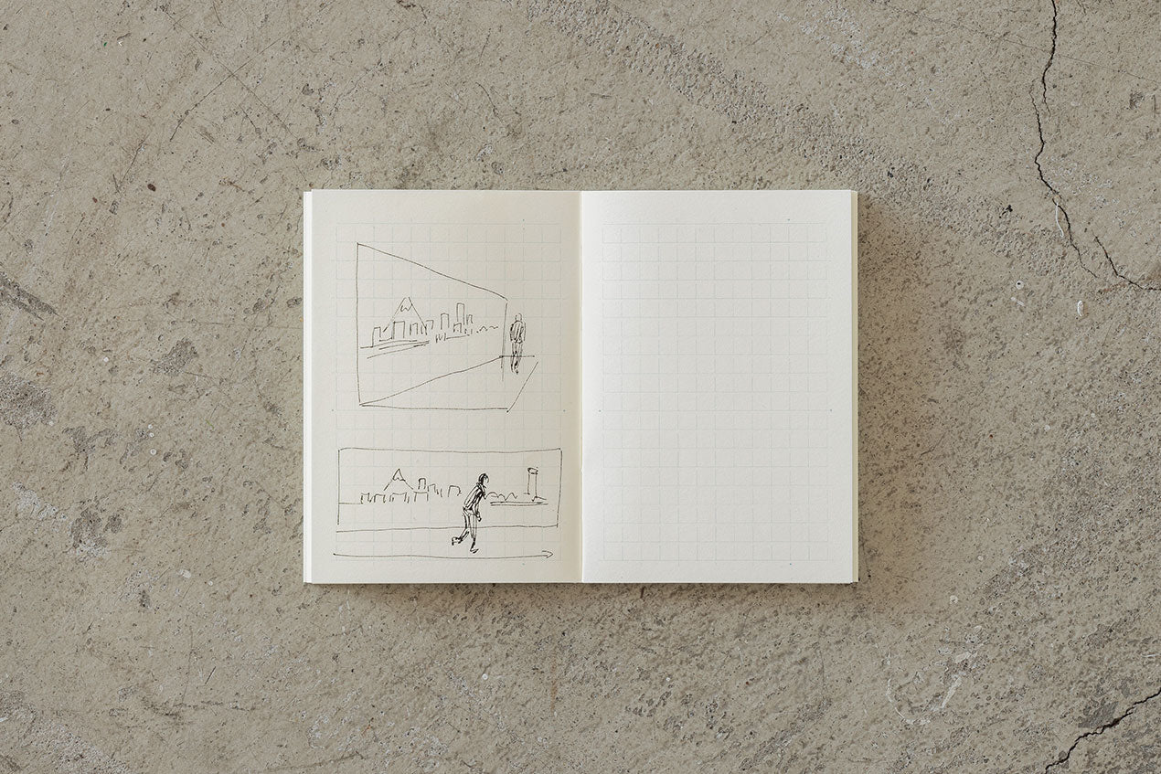 MD Notebook Light, A7 Blank, Set of 3